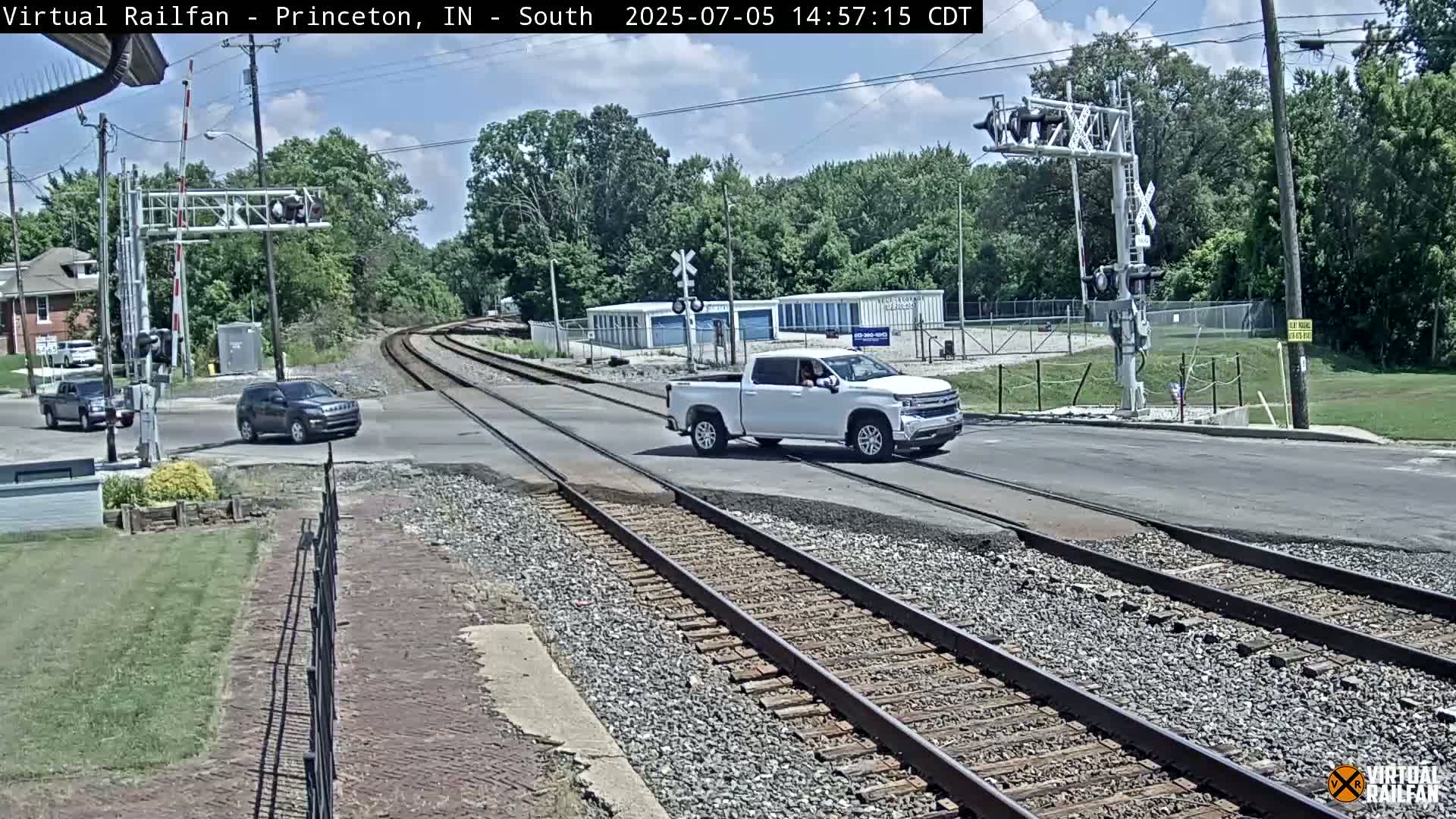 Princeton Railroad Crossing & Junction Live Cam - Princeton, Gibson, Indiana, USA