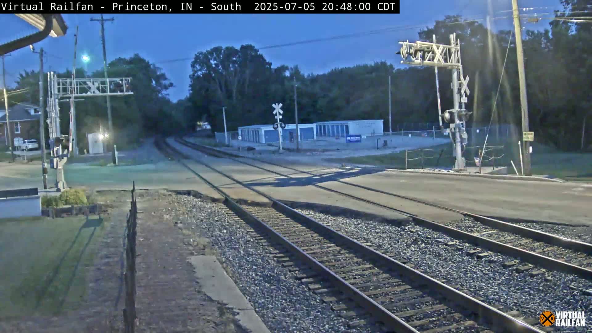 Princeton Railroad Crossing & Junction Live Cam - Princeton, Gibson, Indiana, USA