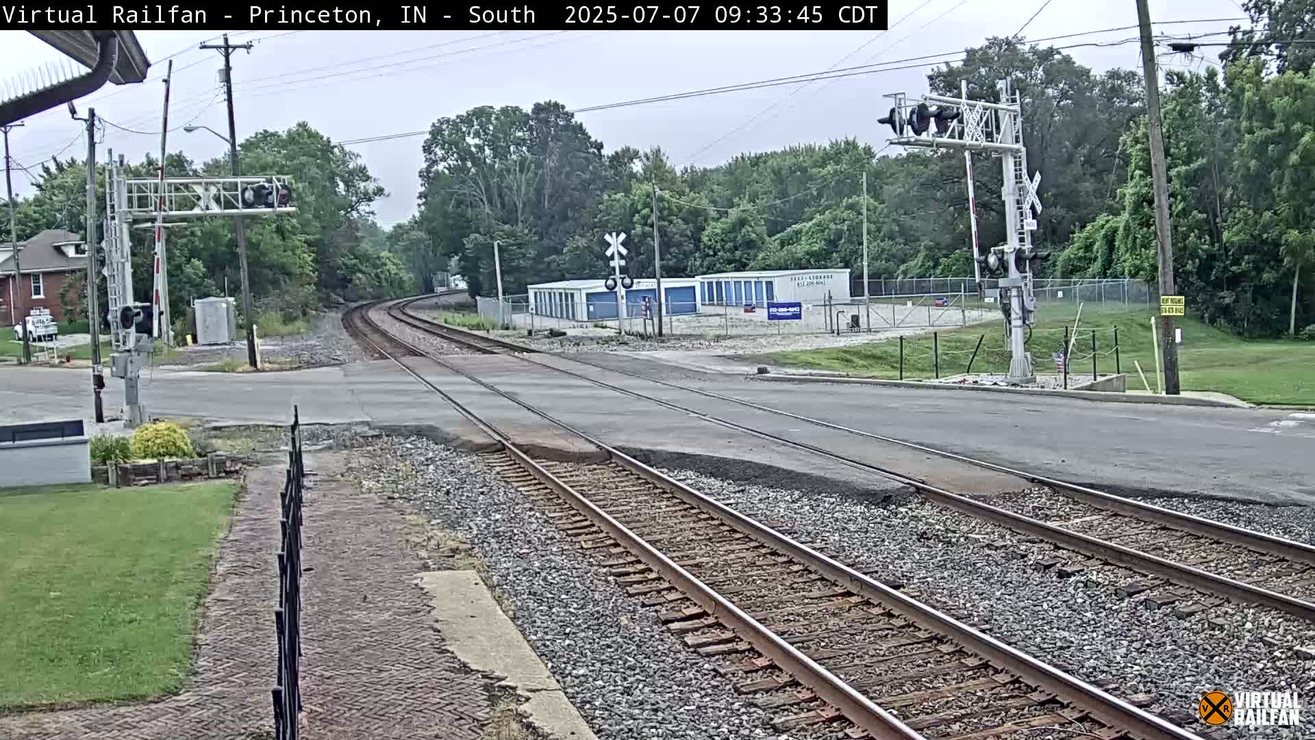 Princeton Railroad Crossing & Junction Live Cam - Princeton, Gibson, Indiana, USA