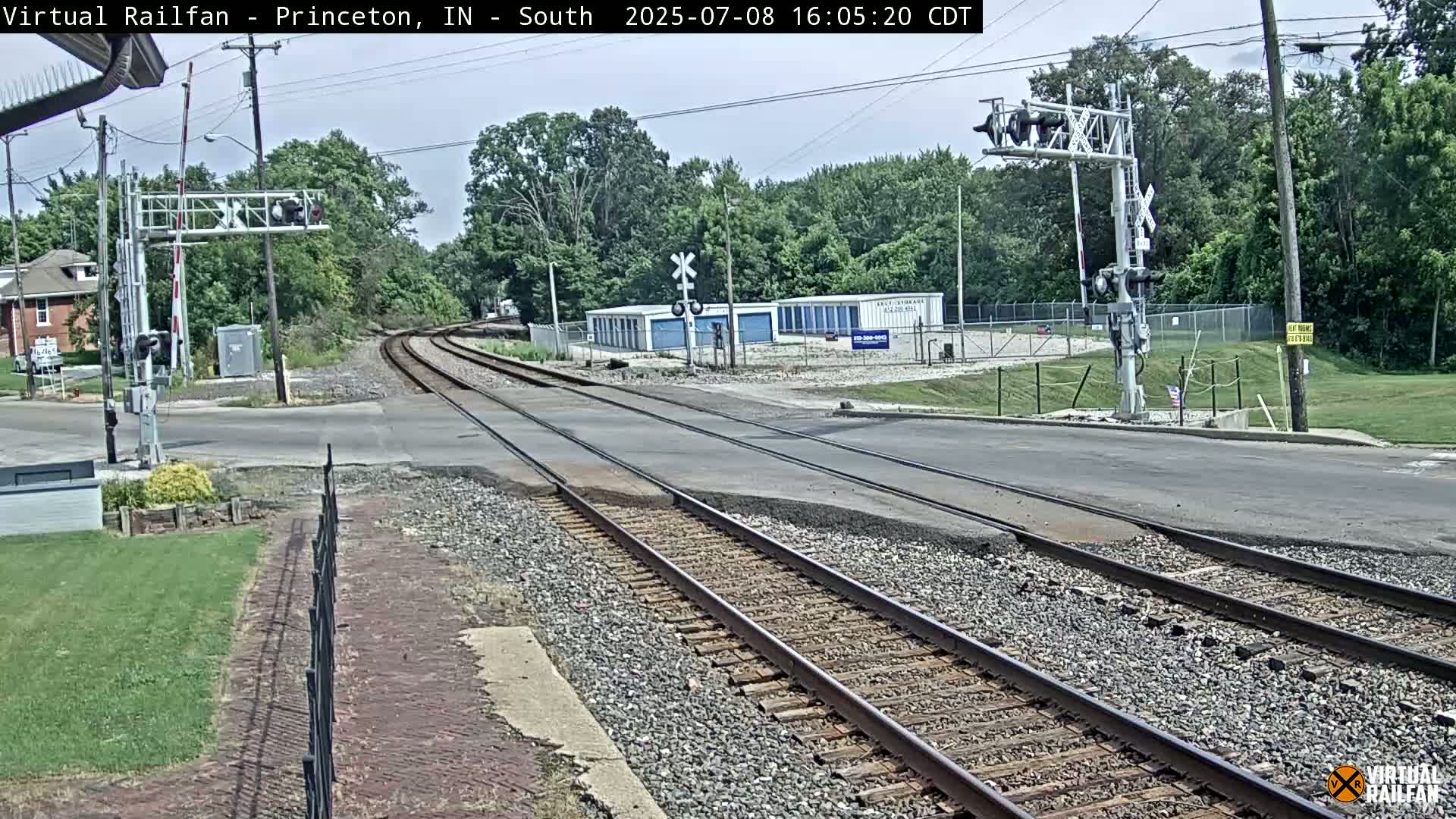 Princeton Railroad Crossing & Junction Live Cam - Princeton, Gibson, Indiana, USA