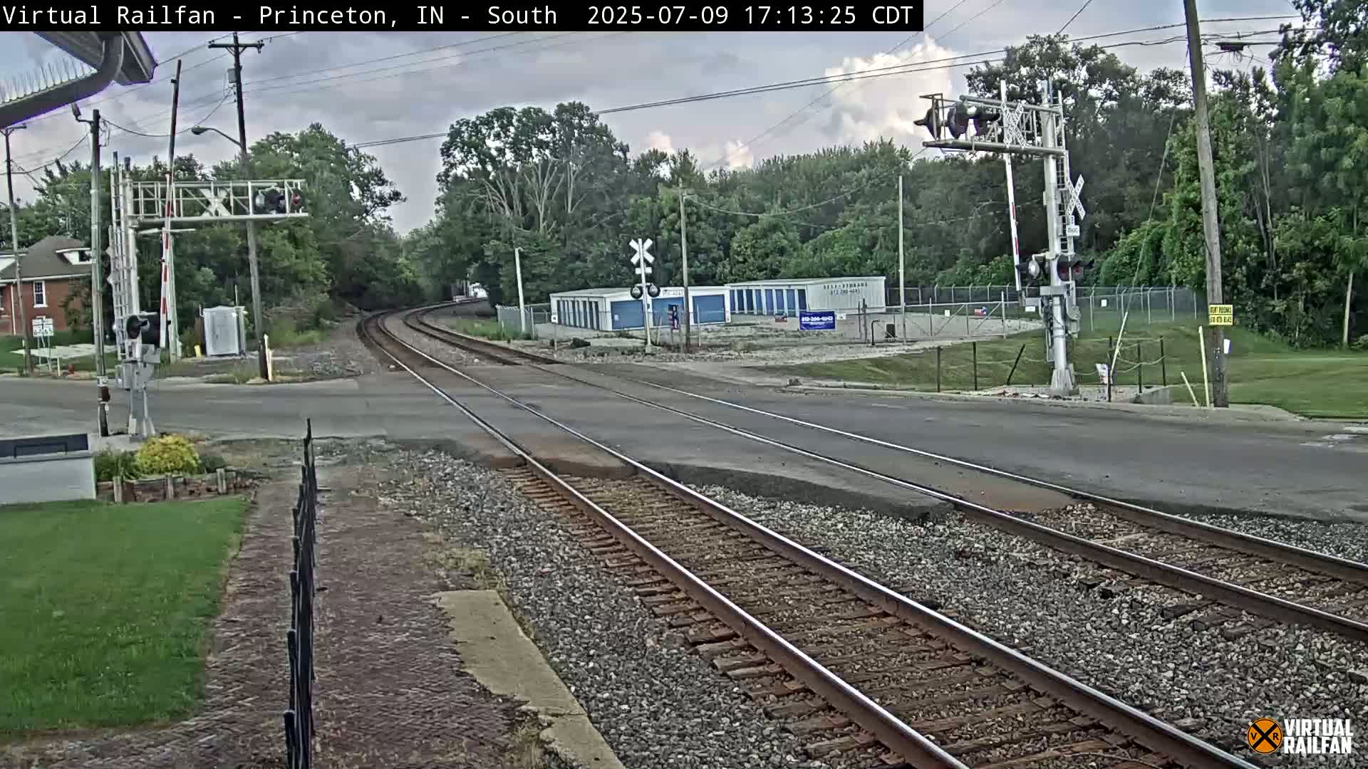 Princeton Railroad Crossing & Junction Live Cam - Princeton, Gibson, Indiana, USA
