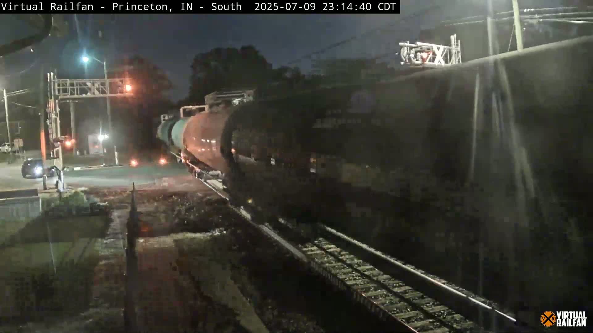 Princeton Railroad Crossing & Junction Live Cam - Princeton, Gibson, Indiana, USA