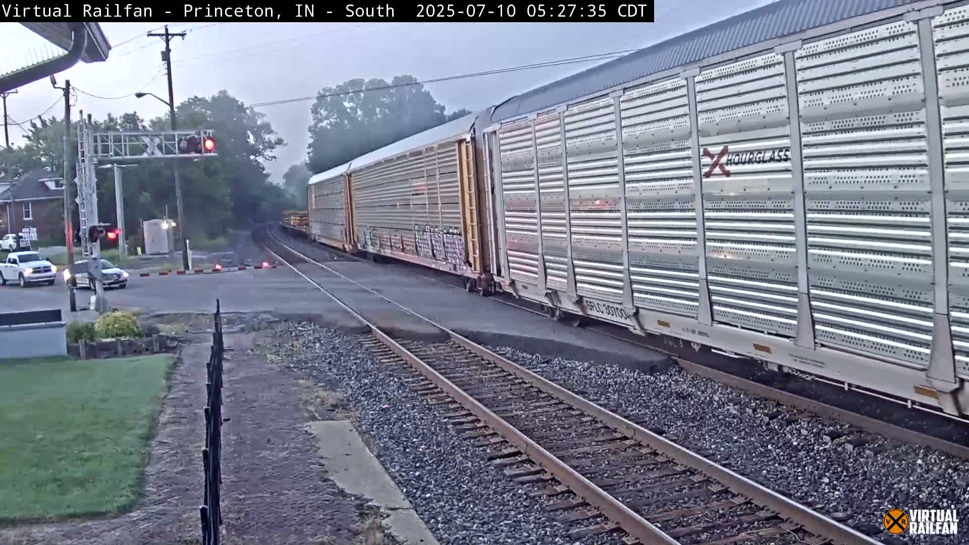 Princeton Railroad Crossing & Junction Live Cam - Princeton, Gibson, Indiana, USA