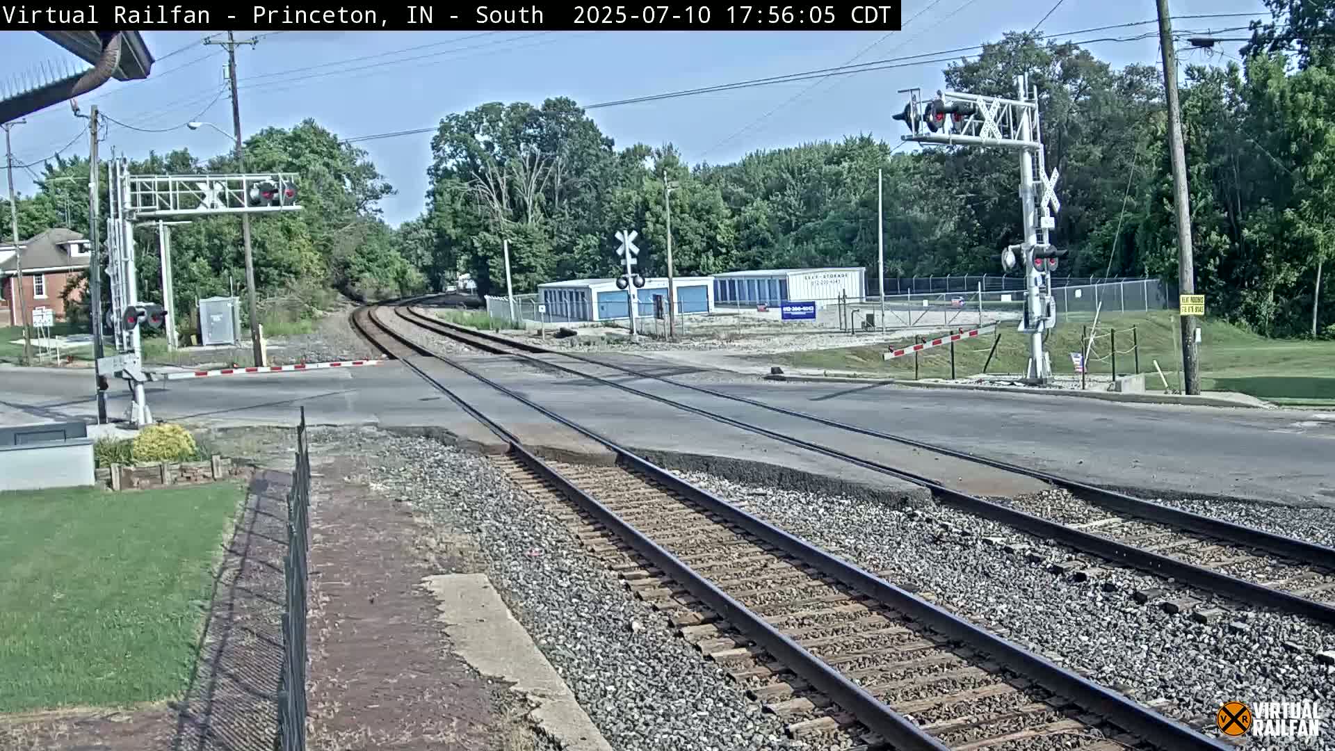 Princeton Railroad Crossing & Junction Live Cam - Princeton, Gibson, Indiana, USA