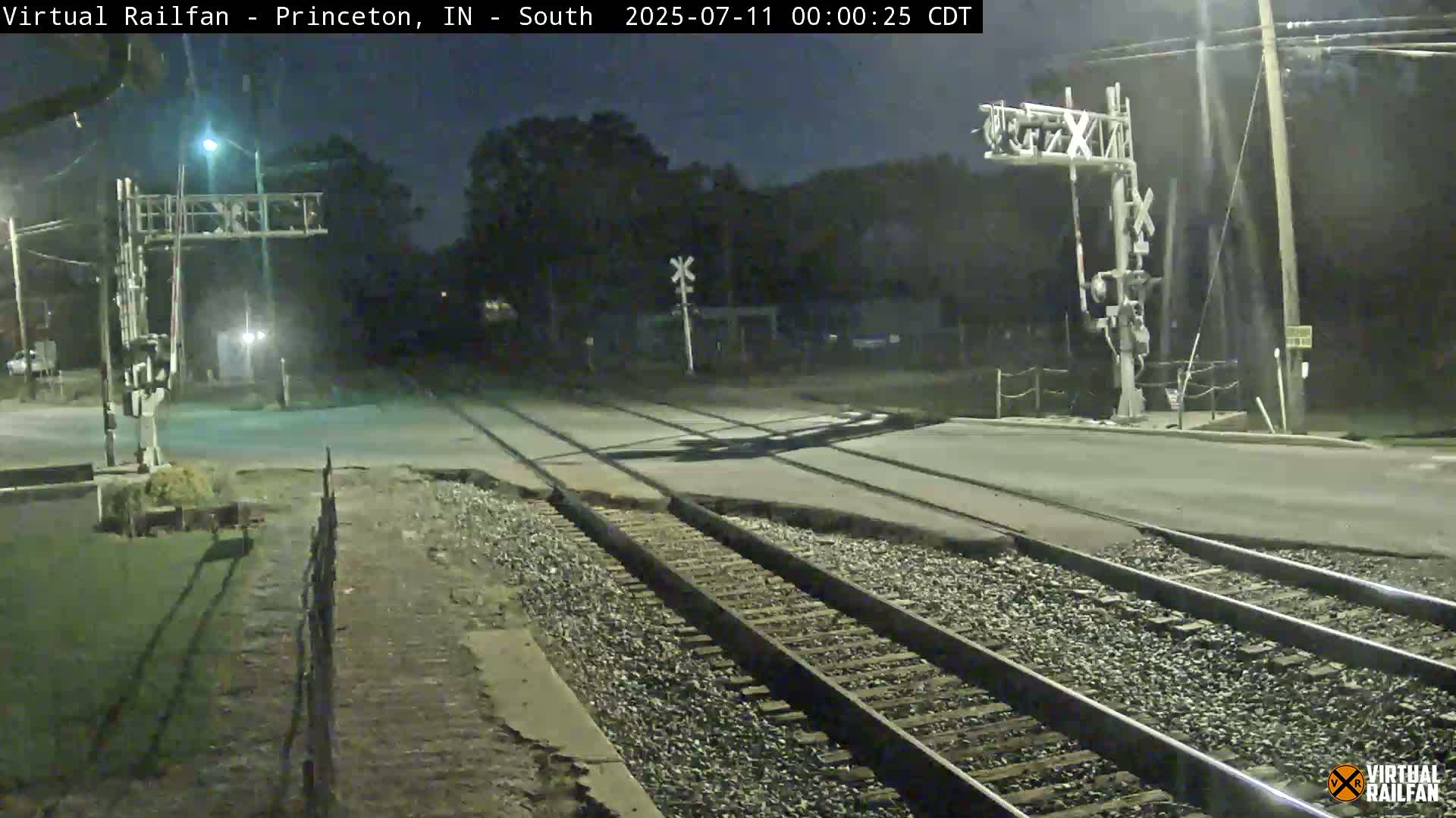 Princeton Railroad Crossing & Junction Live Cam - Princeton, Gibson, Indiana, USA