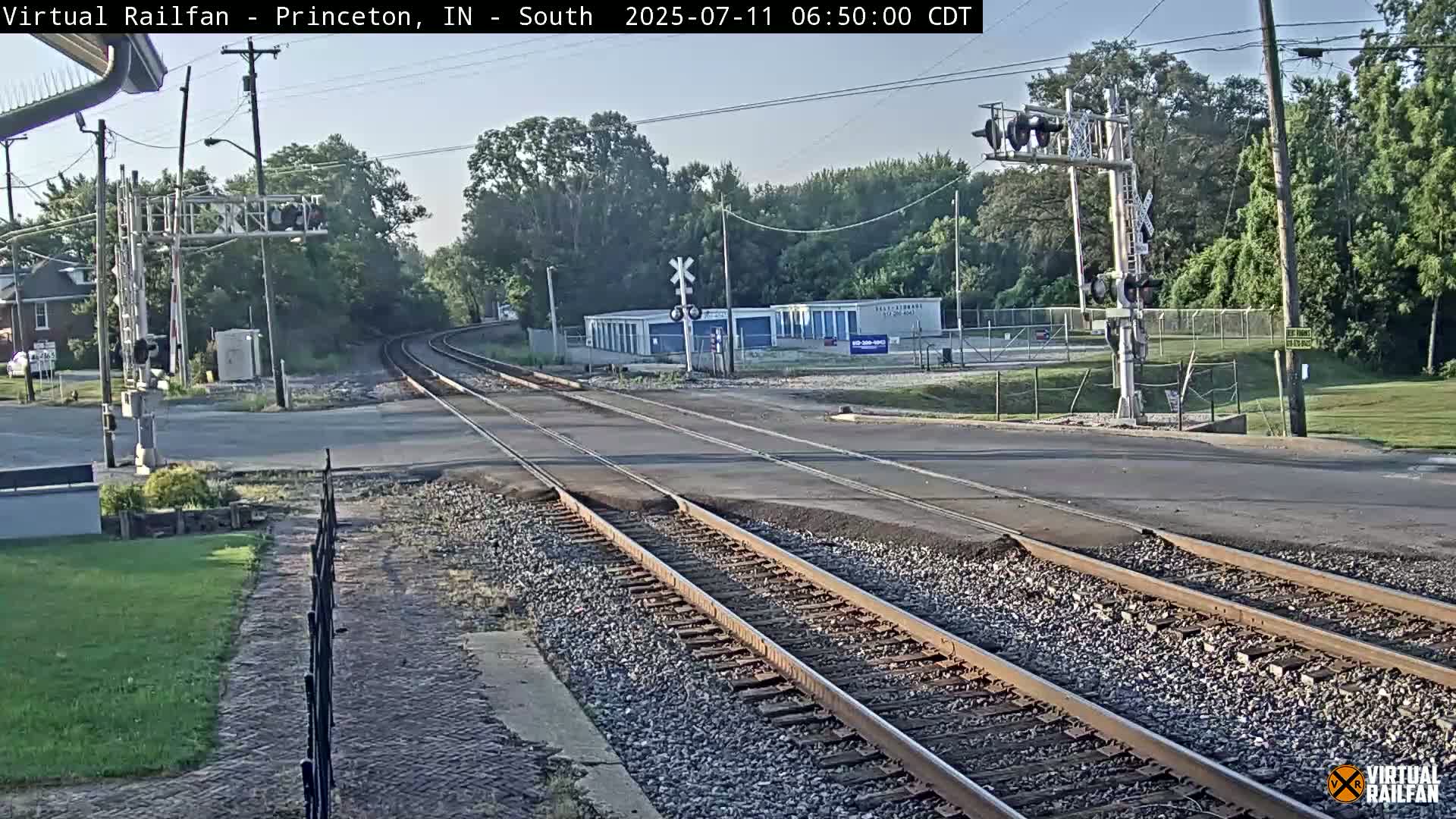 Princeton Railroad Crossing & Junction Live Cam - Princeton, Gibson, Indiana, USA