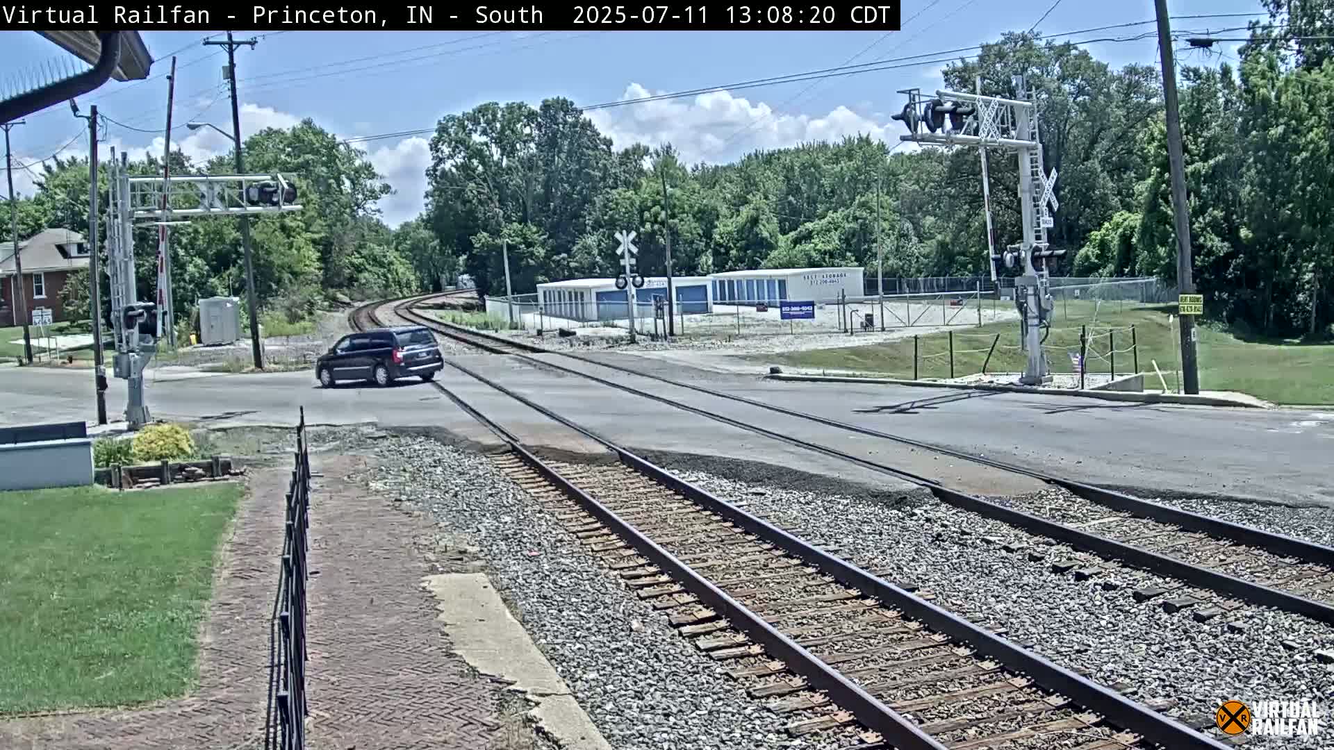 Princeton Railroad Crossing & Junction Live Cam - Princeton, Gibson, Indiana, USA