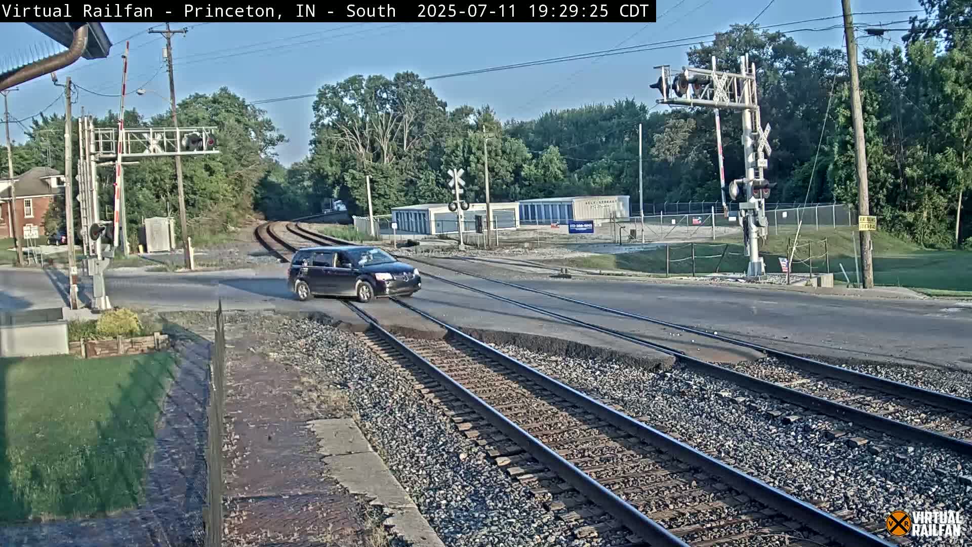 Princeton Railroad Crossing & Junction Live Cam - Princeton, Gibson, Indiana, USA