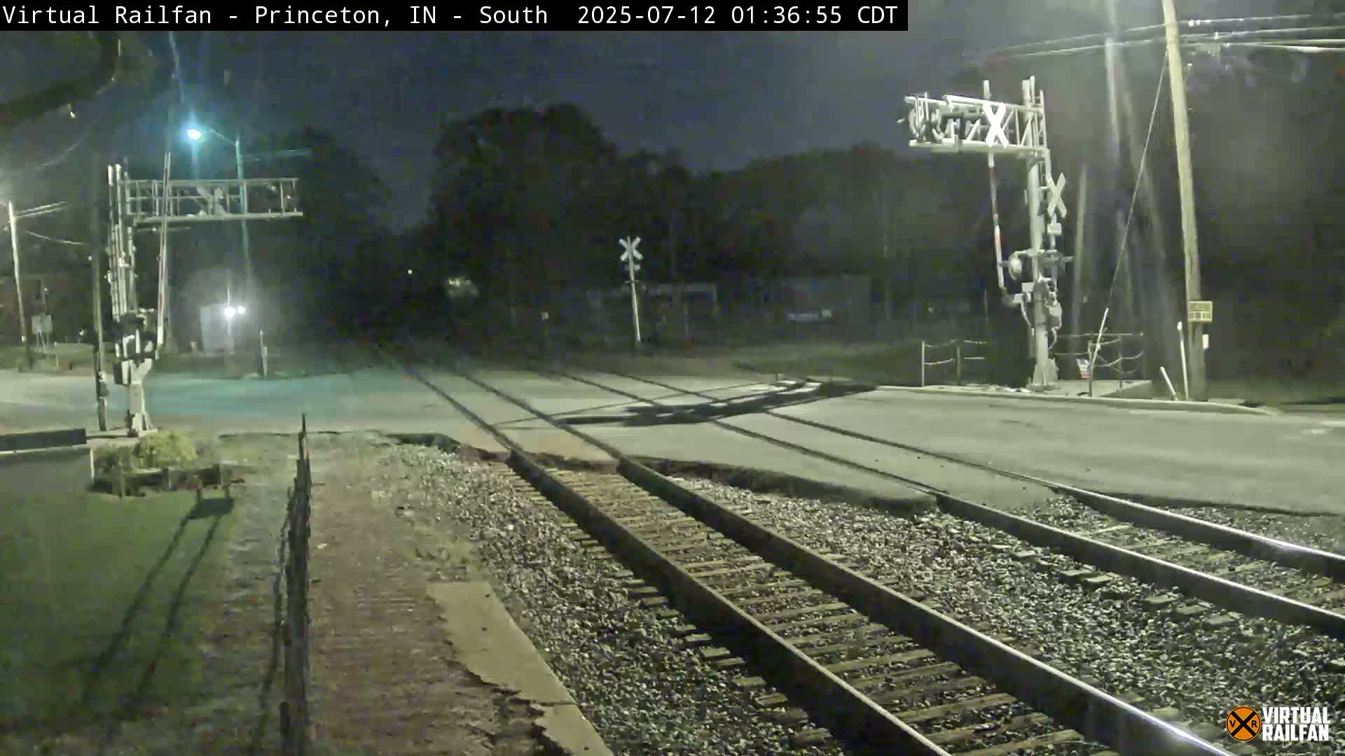 Princeton Railroad Crossing & Junction Live Cam - Princeton, Gibson, Indiana, USA