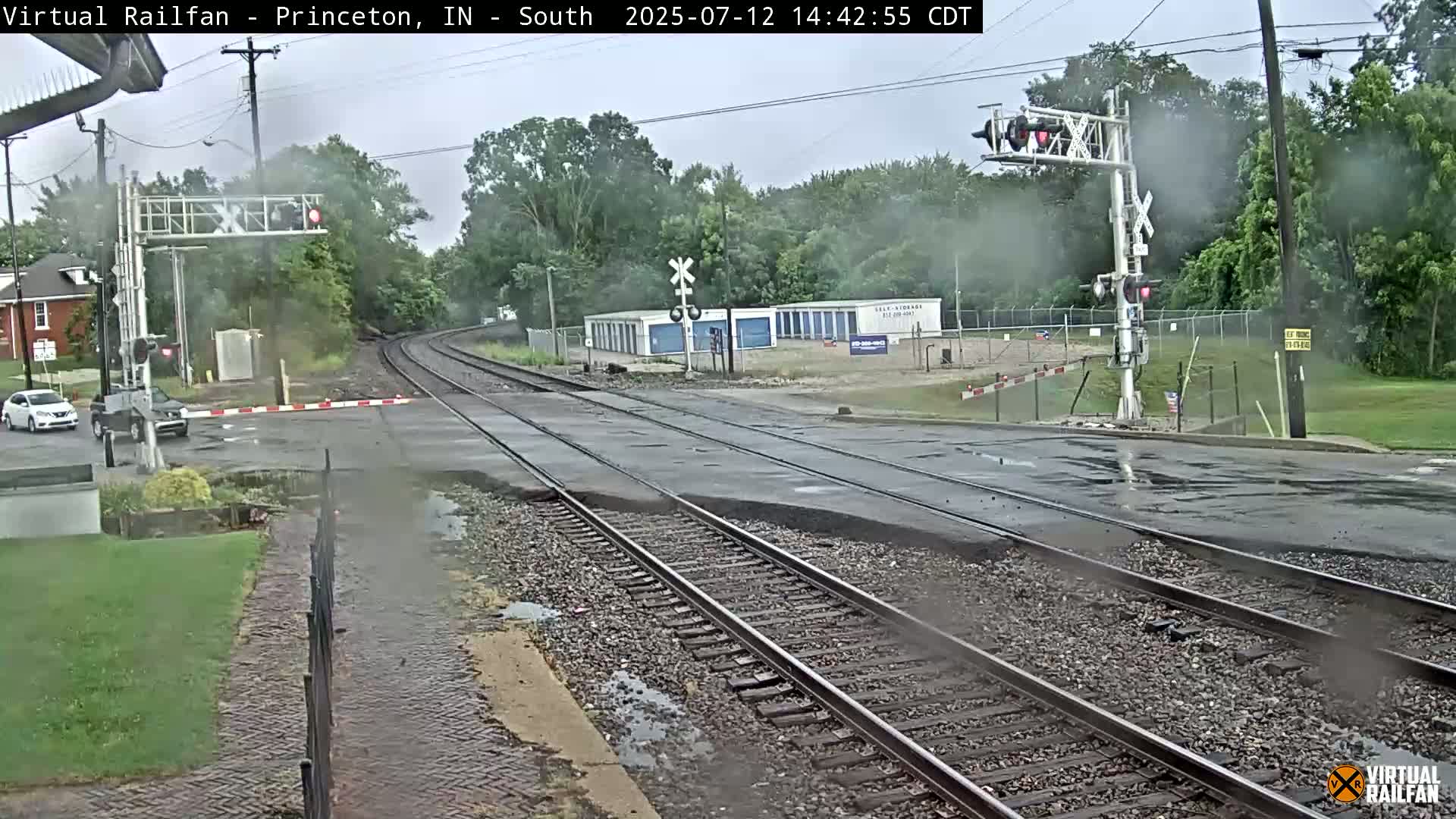 Princeton Railroad Crossing & Junction Live Cam - Princeton, Gibson, Indiana, USA