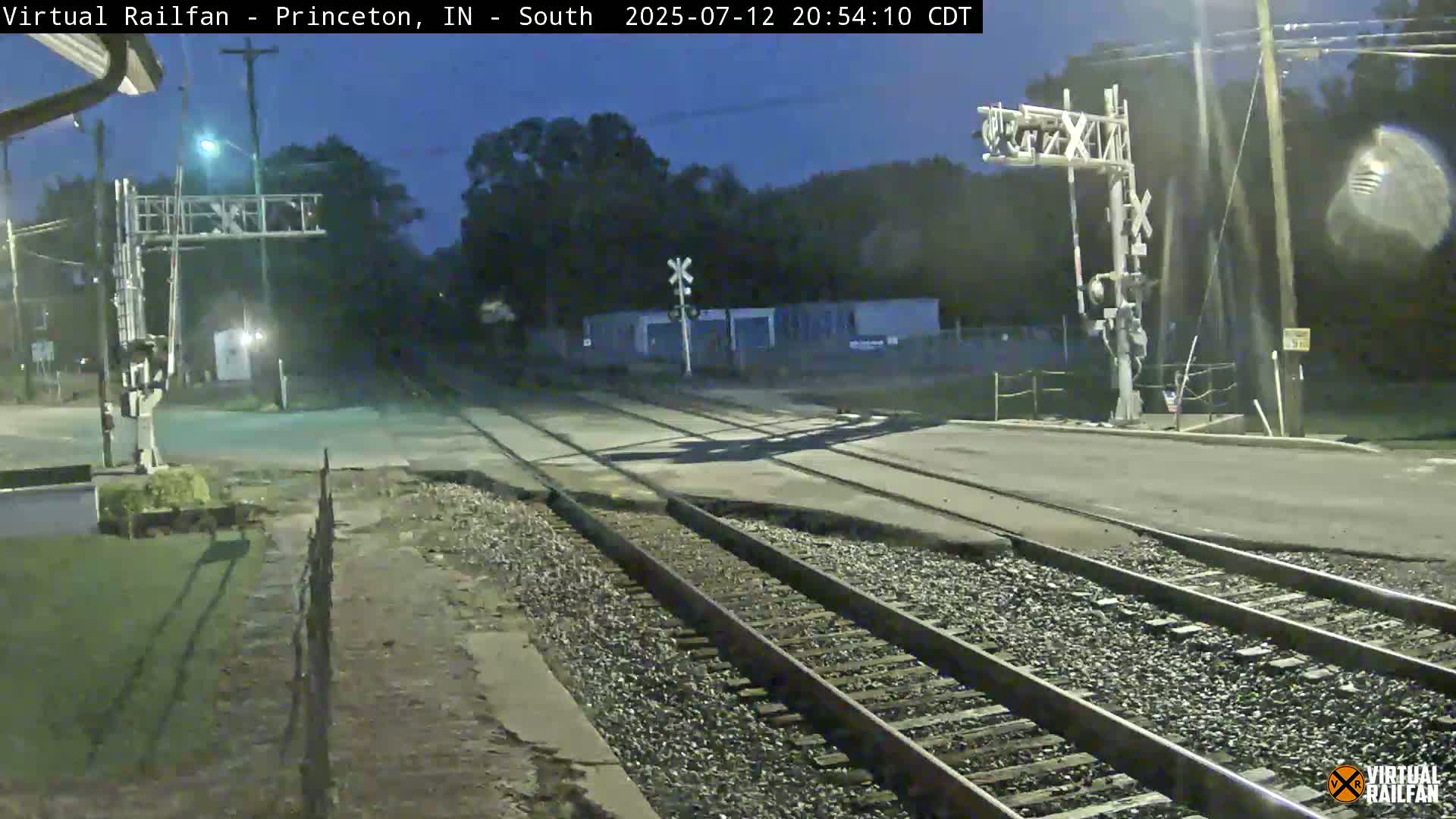 Princeton Railroad Crossing & Junction Live Cam - Princeton, Gibson, Indiana, USA