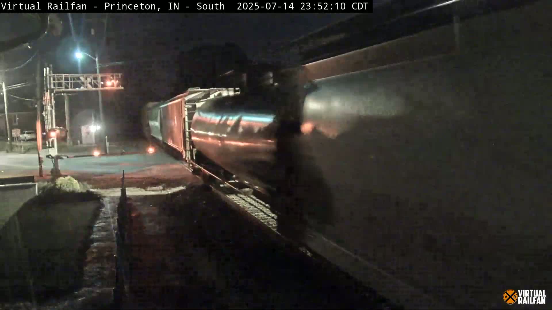 Princeton Railroad Crossing & Junction Live Cam - Princeton, Gibson, Indiana, USA