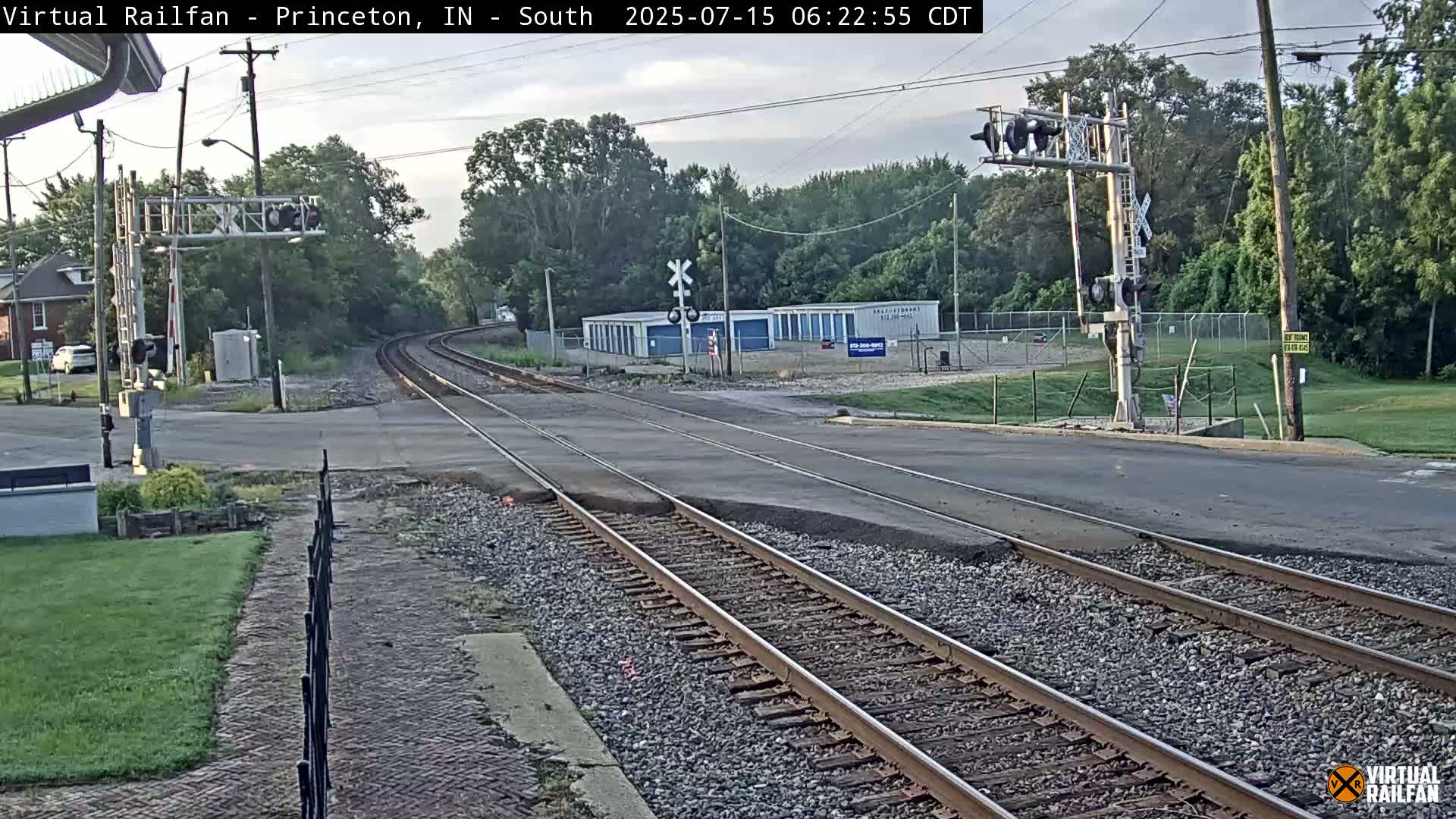 Princeton Railroad Crossing & Junction Live Cam - Princeton, Gibson, Indiana, USA