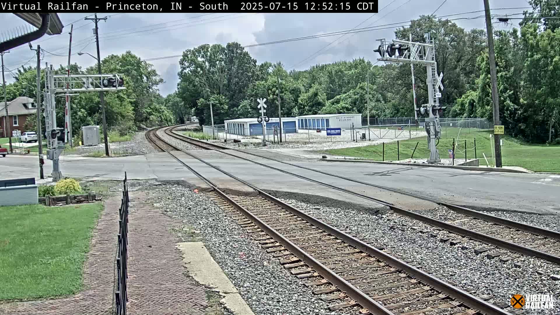 Princeton Railroad Crossing & Junction Live Cam - Princeton, Gibson, Indiana, USA
