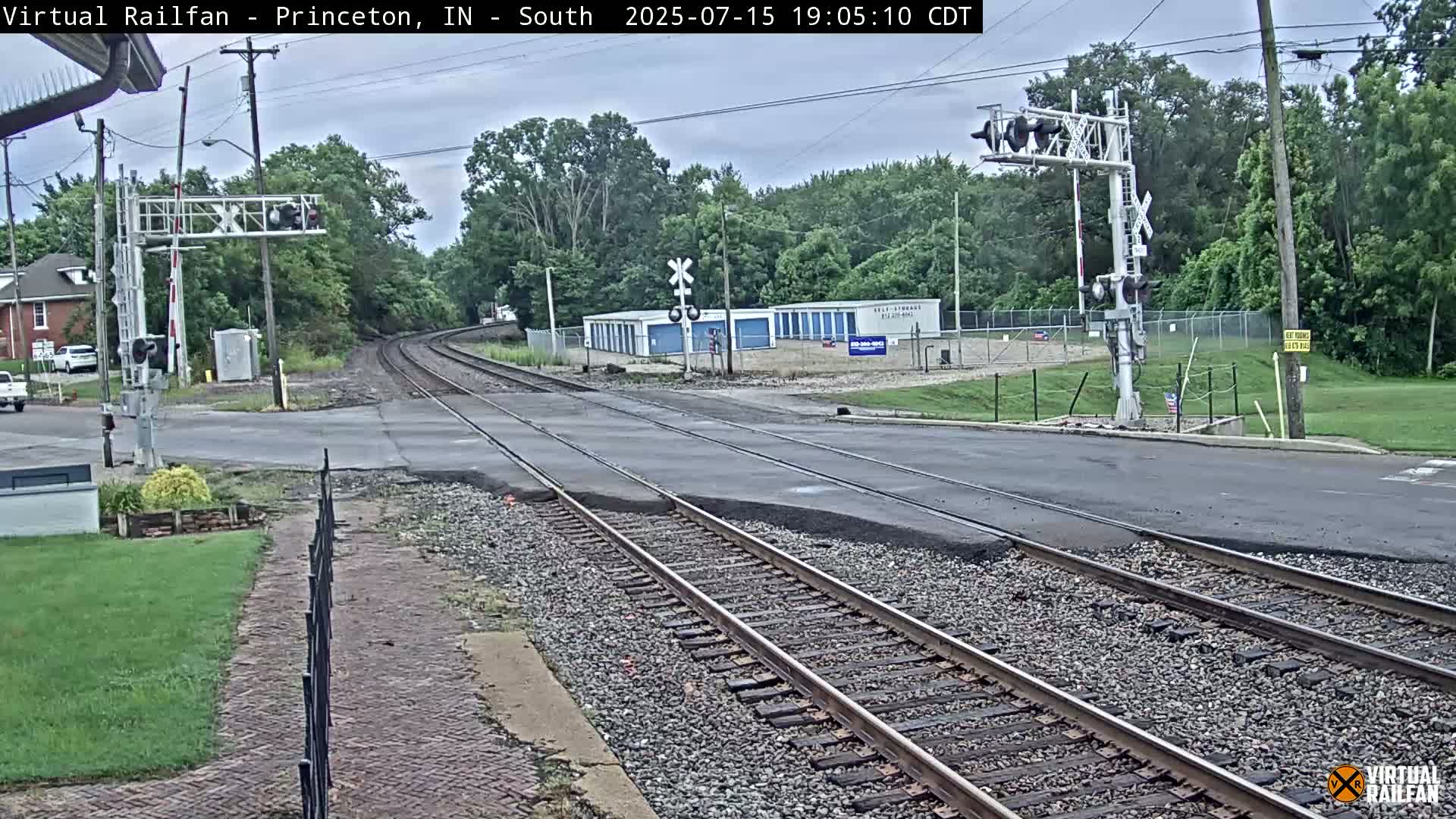 Princeton Railroad Crossing & Junction Live Cam - Princeton, Gibson, Indiana, USA