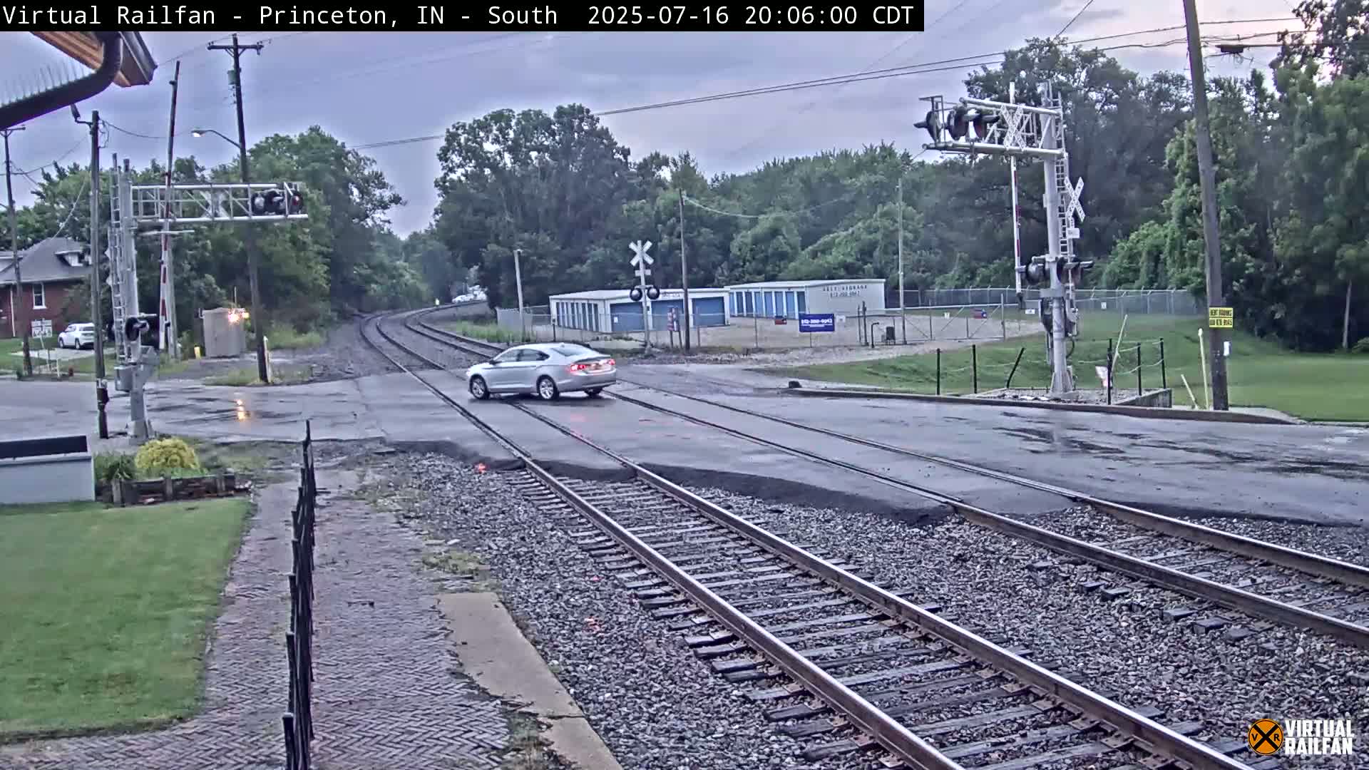 Princeton Railroad Crossing & Junction Live Cam - Princeton, Gibson, Indiana, USA