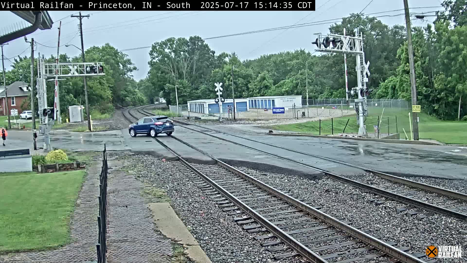 Princeton Railroad Crossing & Junction Live Cam - Princeton, Gibson, Indiana, USA