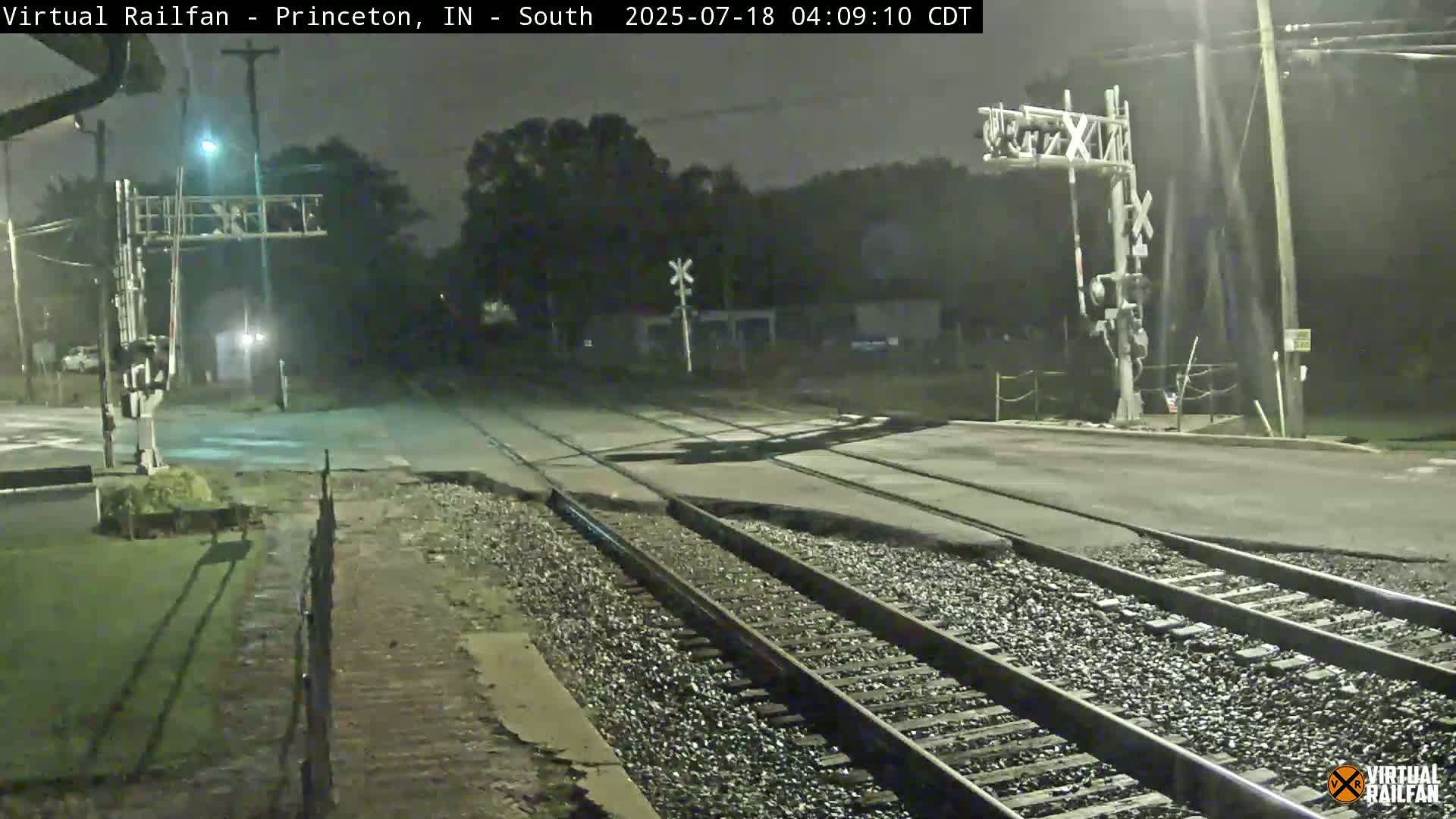 Princeton Railroad Crossing & Junction Live Cam - Princeton, Gibson, Indiana, USA