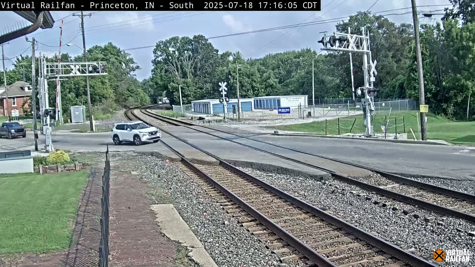 Princeton Railroad Crossing & Junction Live Cam - Princeton, Gibson, Indiana, USA