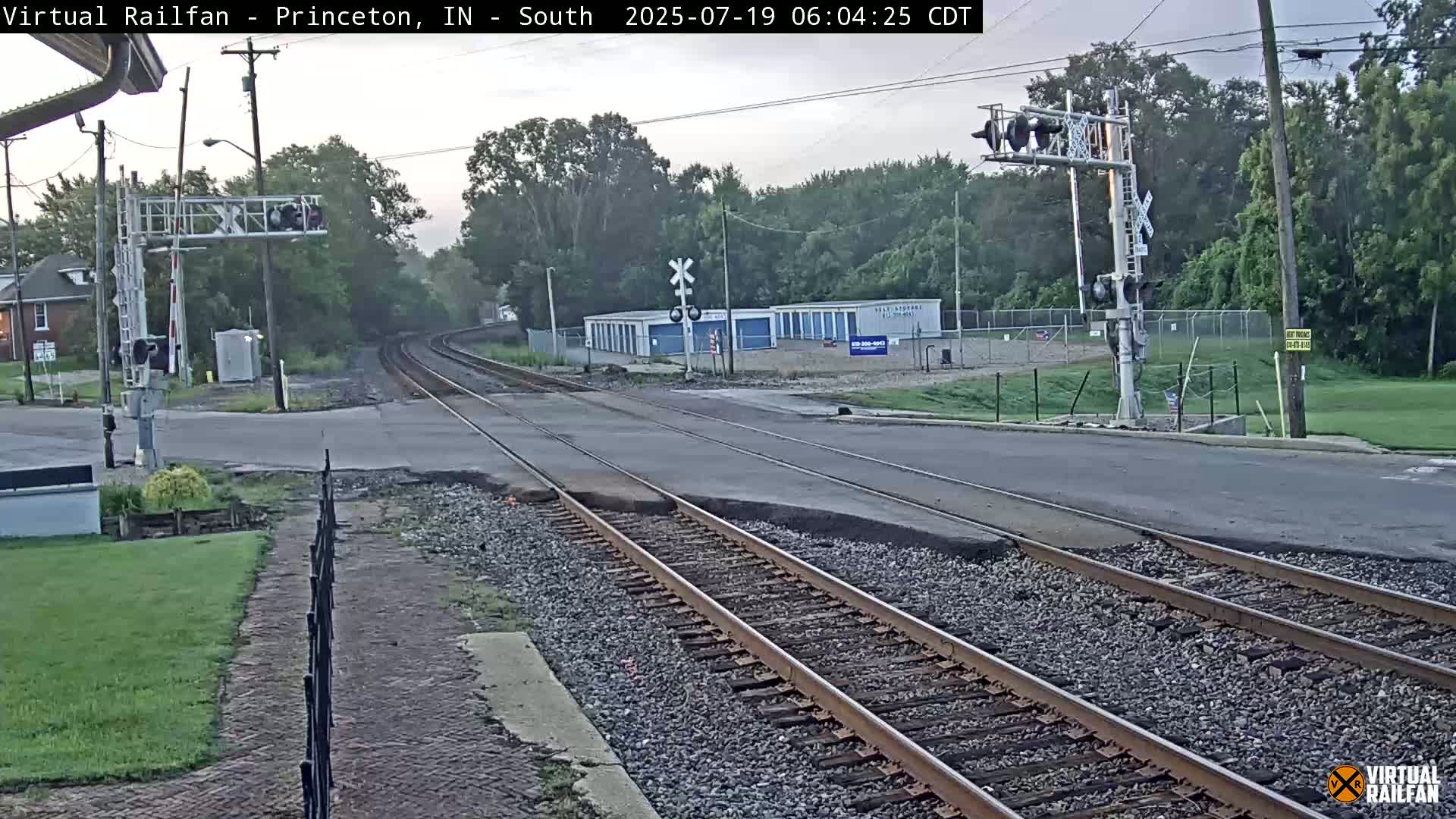 Princeton Railroad Crossing & Junction Live Cam - Princeton, Gibson, Indiana, USA