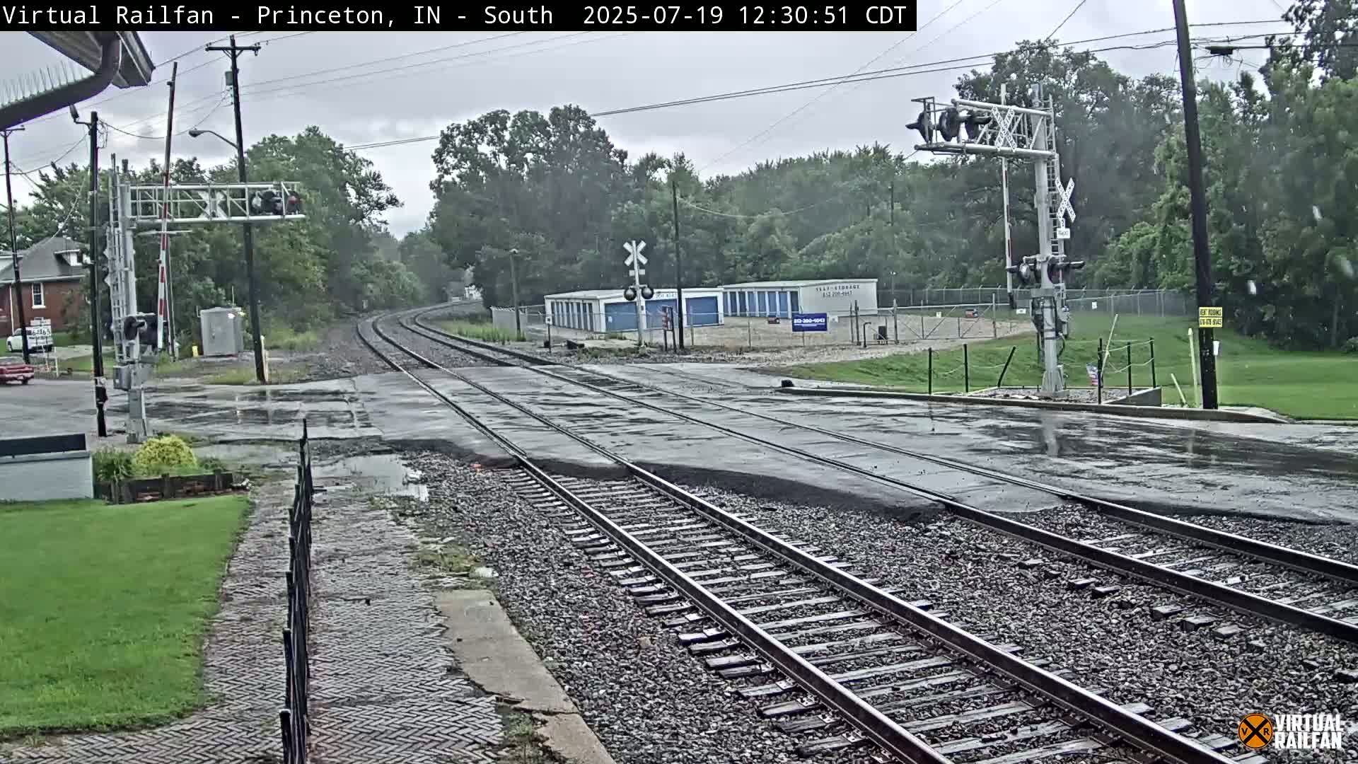 Princeton Railroad Crossing & Junction Live Cam - Princeton, Gibson, Indiana, USA