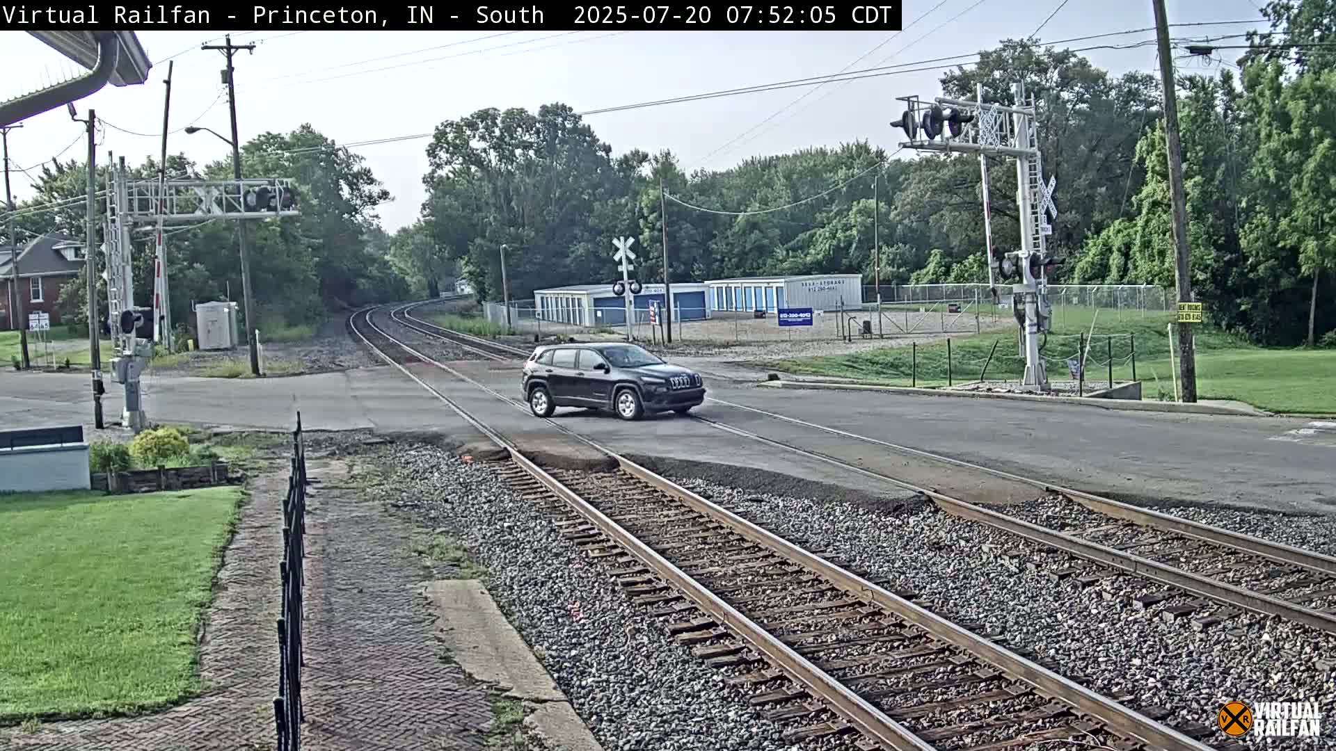 Princeton Railroad Crossing & Junction Live Cam - Princeton, Gibson, Indiana, USA