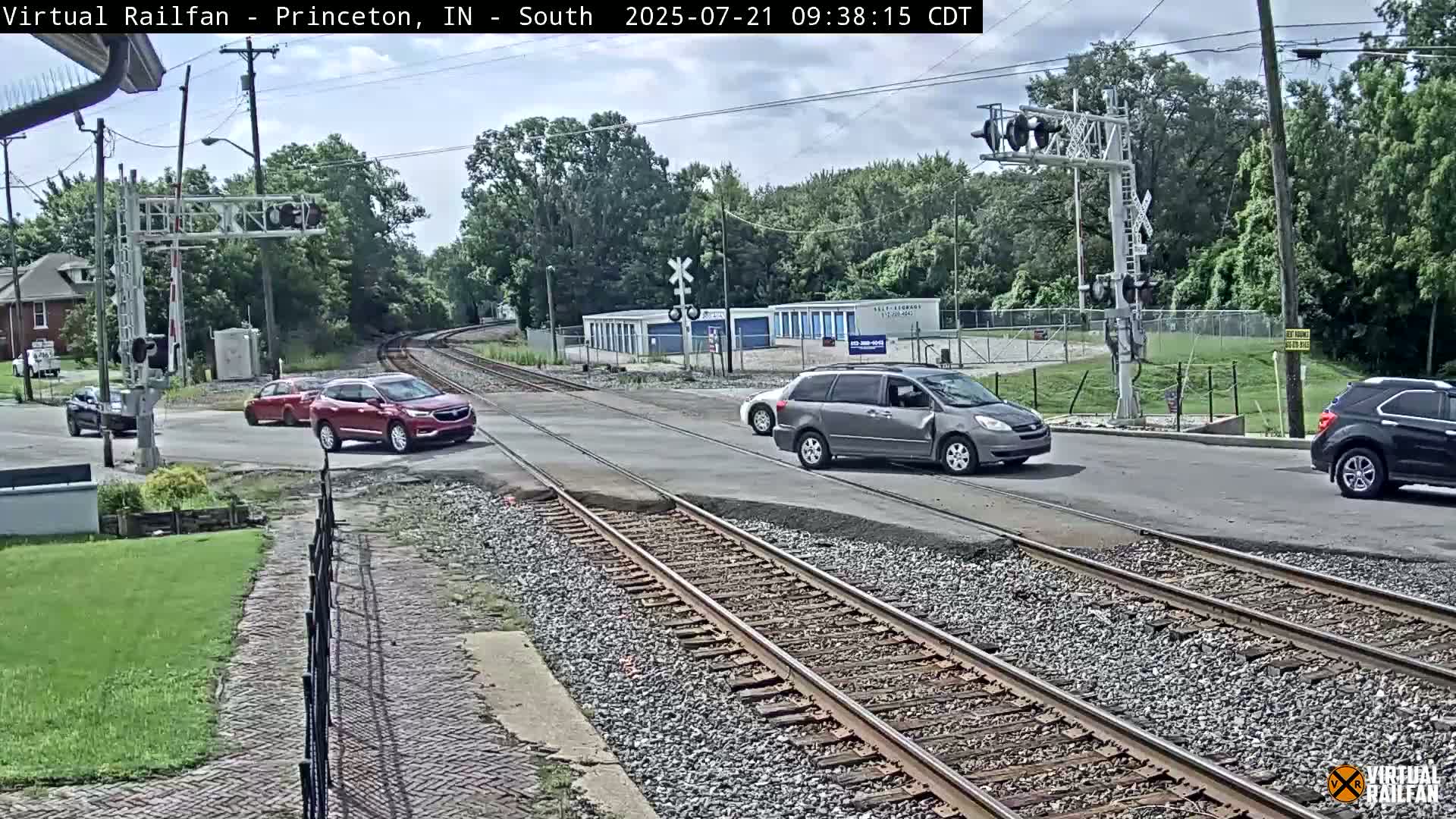 Princeton Railroad Crossing & Junction Live Cam - Princeton, Gibson, Indiana, USA