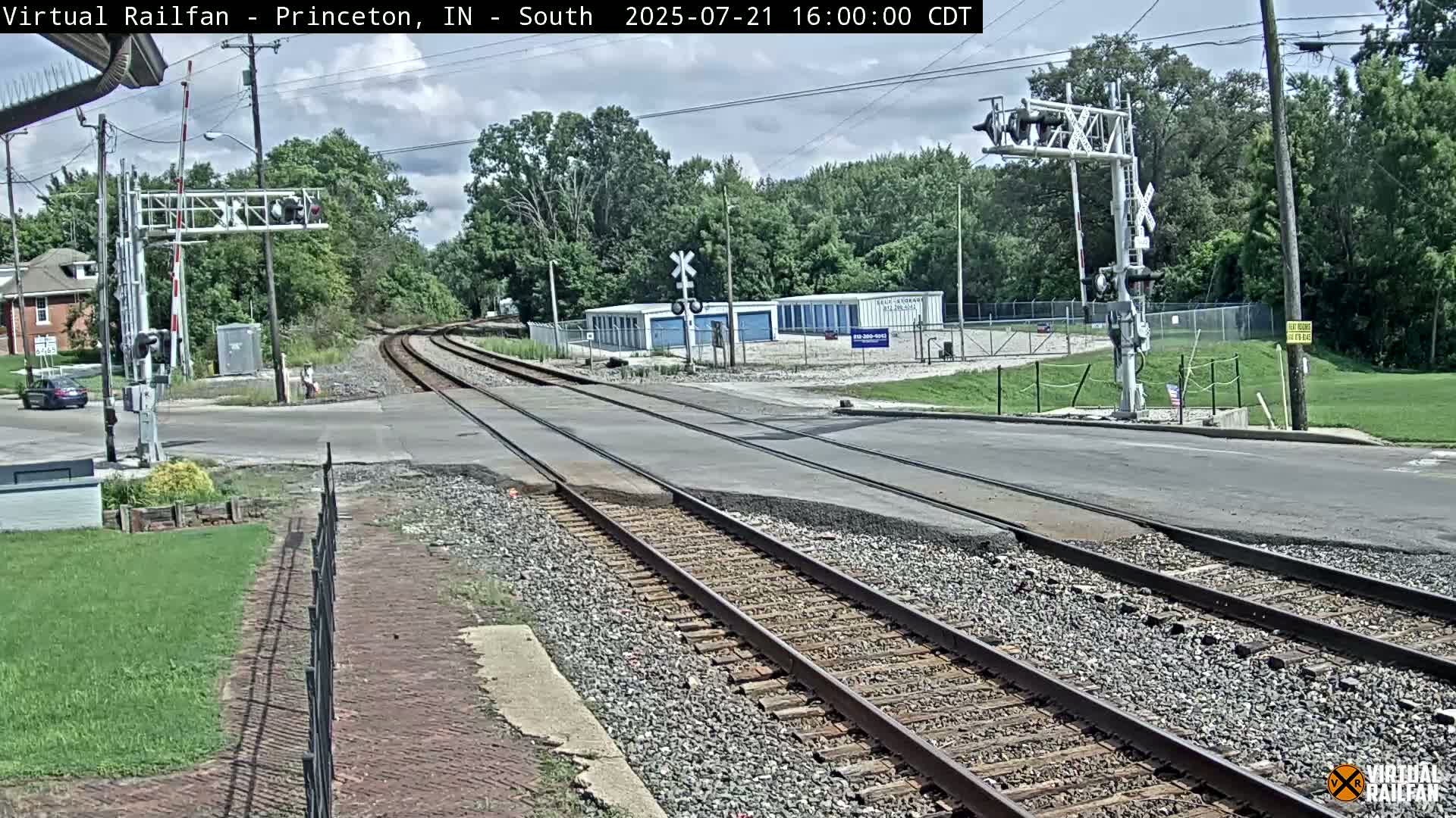 Princeton Railroad Crossing & Junction Live Cam - Princeton, Gibson, Indiana, USA