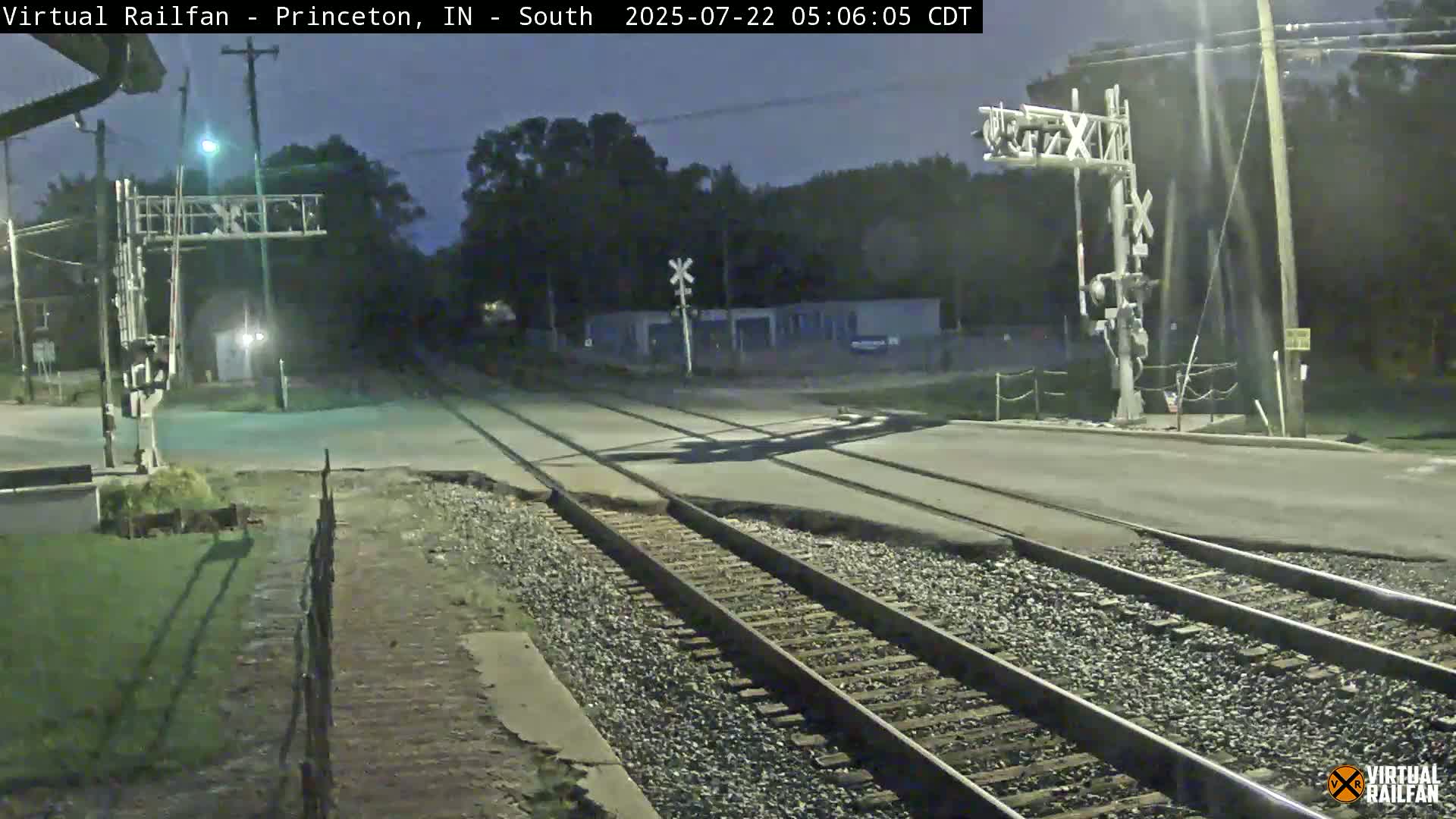 Princeton Railroad Crossing & Junction Live Cam - Princeton, Gibson, Indiana, USA