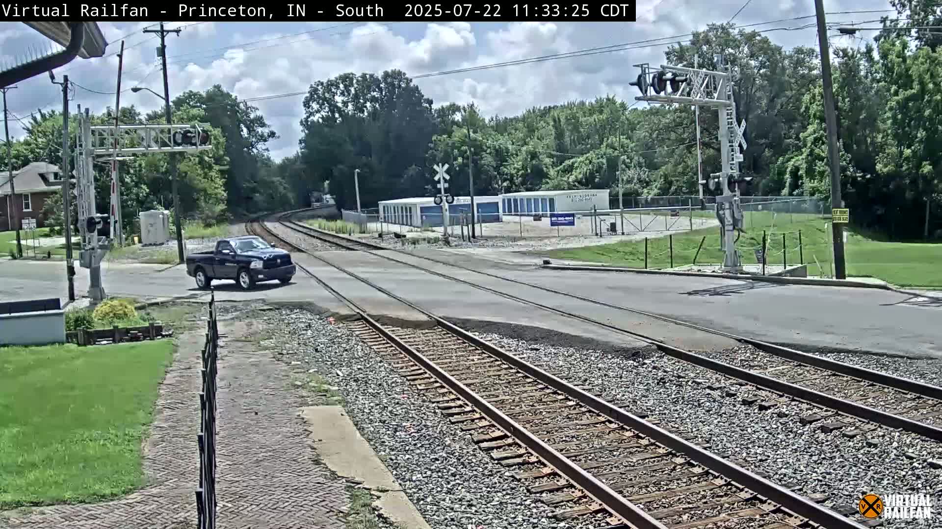 Princeton Railroad Crossing & Junction Live Cam - Princeton, Gibson, Indiana, USA