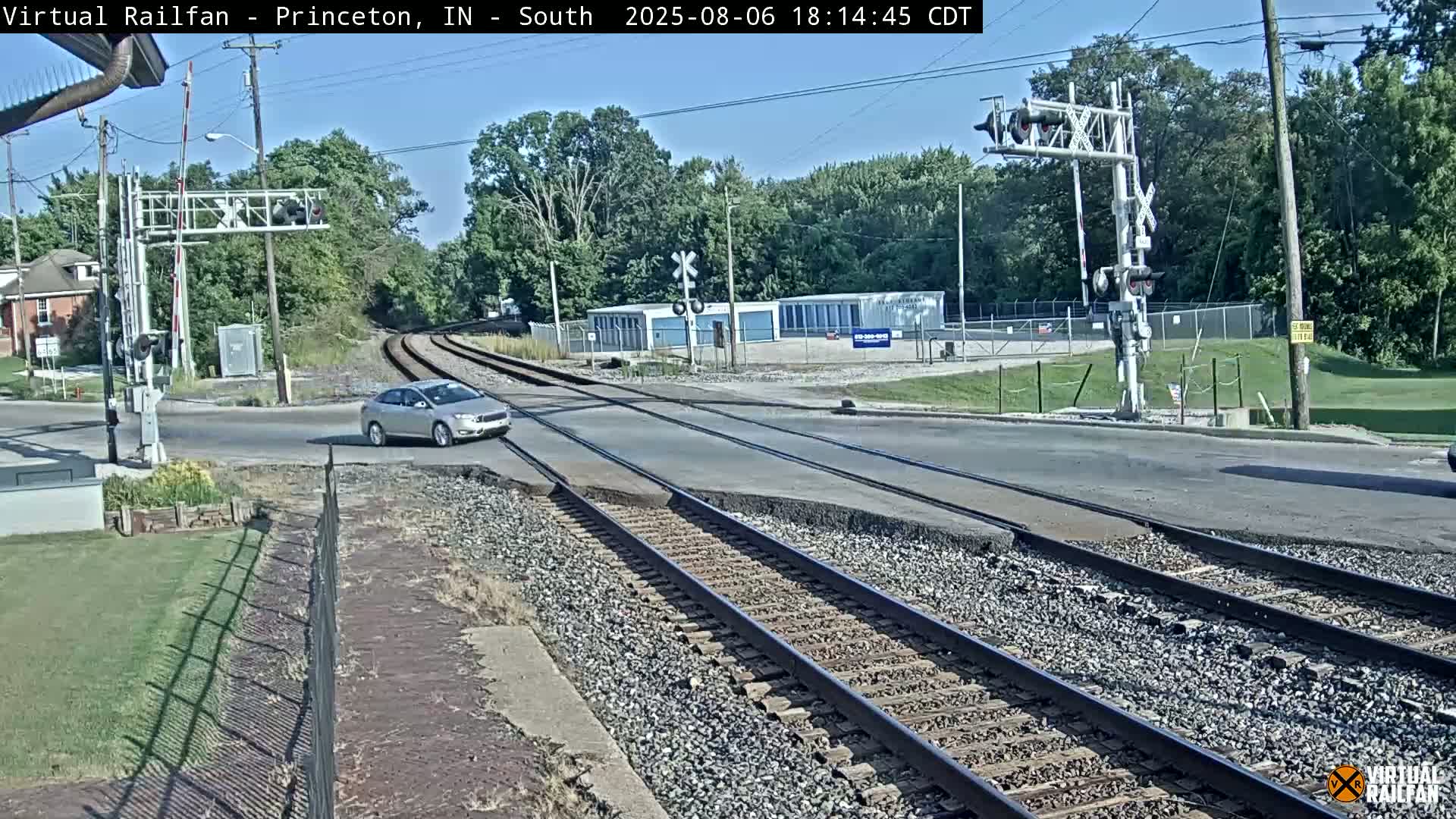 Princeton Railroad Crossing & Junction Live Cam - Princeton, Gibson, Indiana, USA