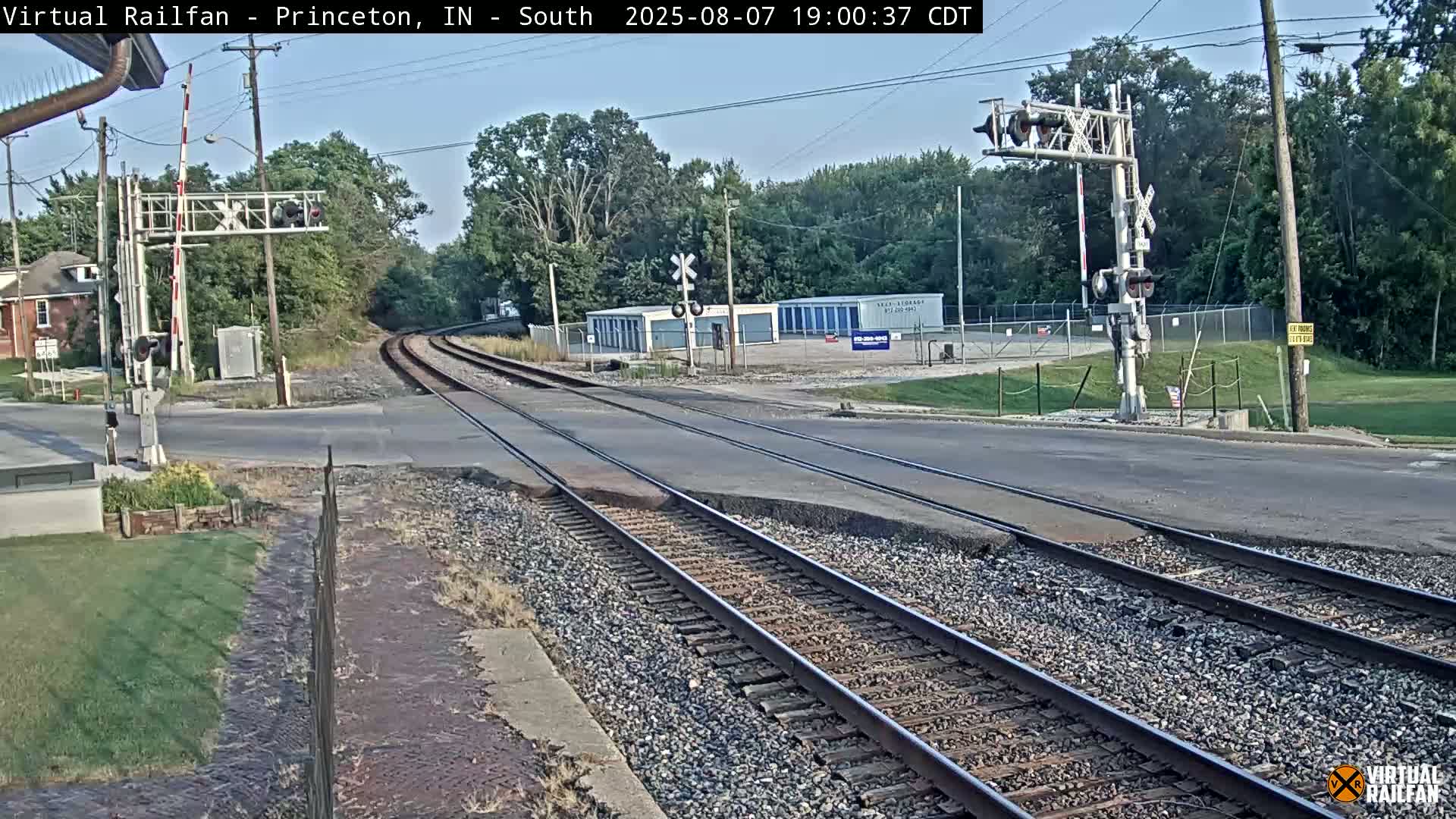 Princeton Railroad Crossing & Junction Live Cam - Princeton, Gibson, Indiana, USA