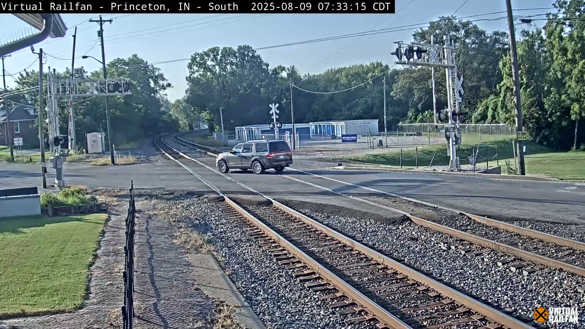 Princeton Railroad Crossing & Junction Live Cam - Princeton, Gibson, Indiana, USA