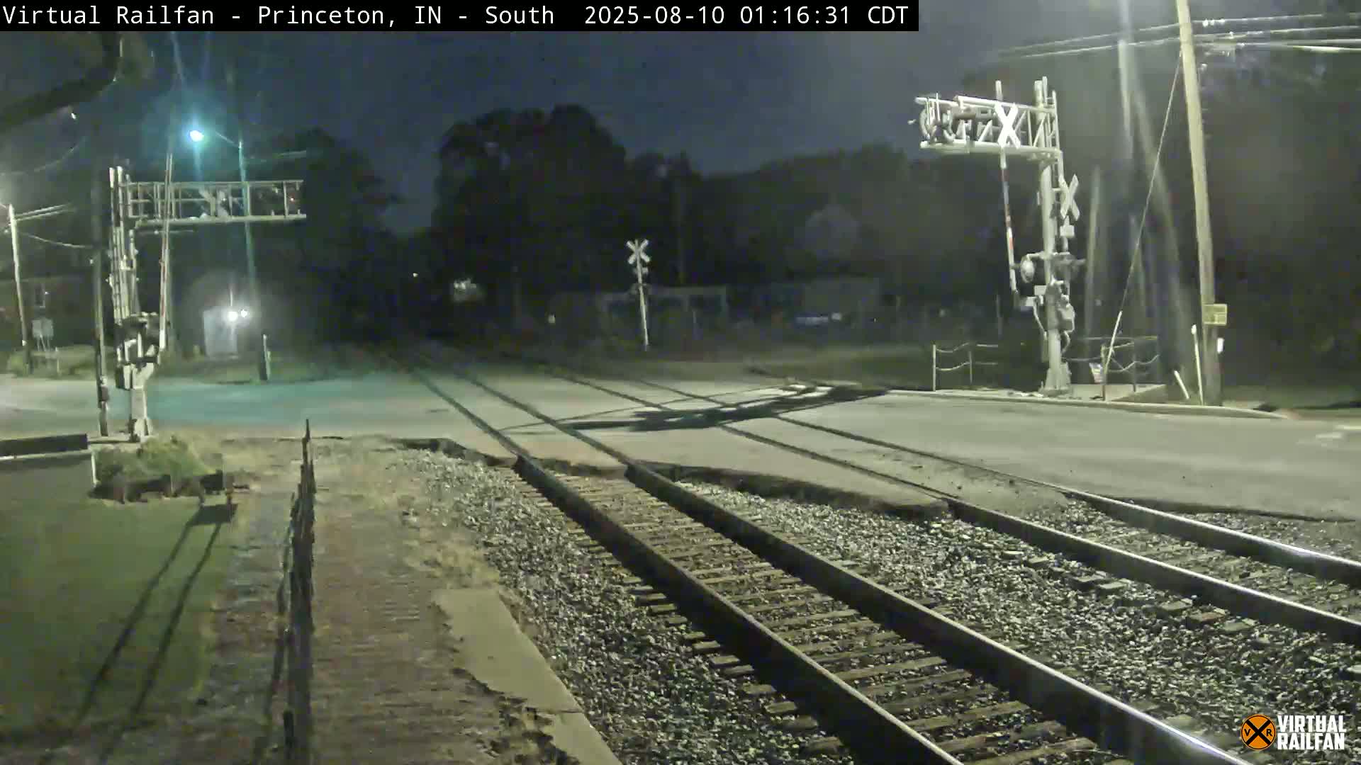 Princeton Railroad Crossing & Junction Live Cam - Princeton, Gibson, Indiana, USA