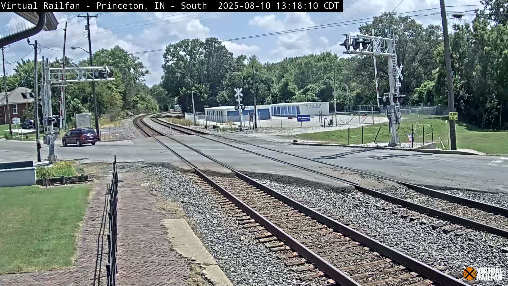 Princeton Railroad Crossing & Junction Live Cam - Princeton, Gibson, Indiana, USA