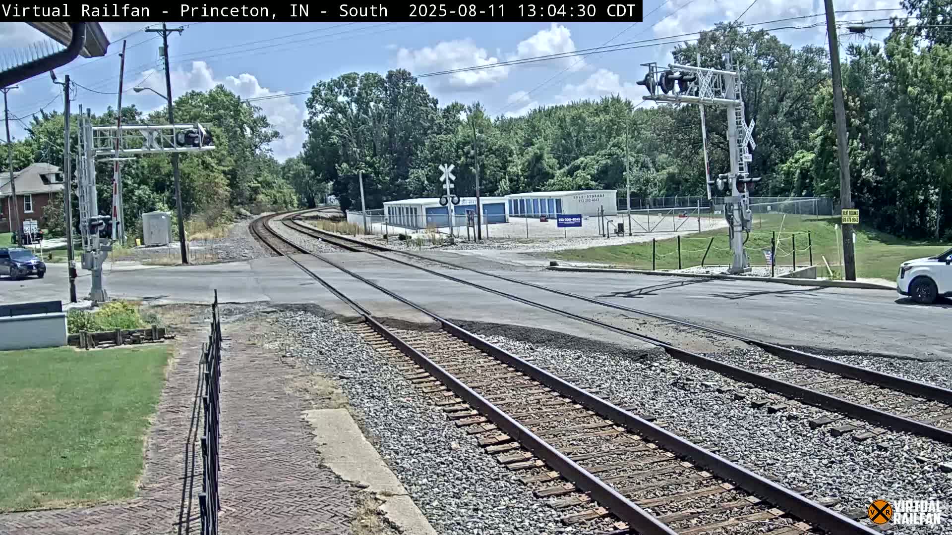 Princeton Railroad Crossing & Junction Live Cam - Princeton, Gibson, Indiana, USA