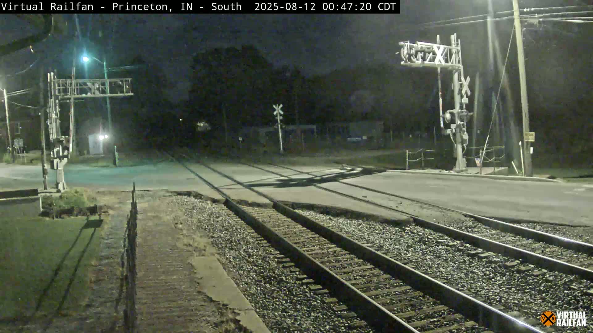 Princeton Railroad Crossing & Junction Live Cam - Princeton, Gibson, Indiana, USA