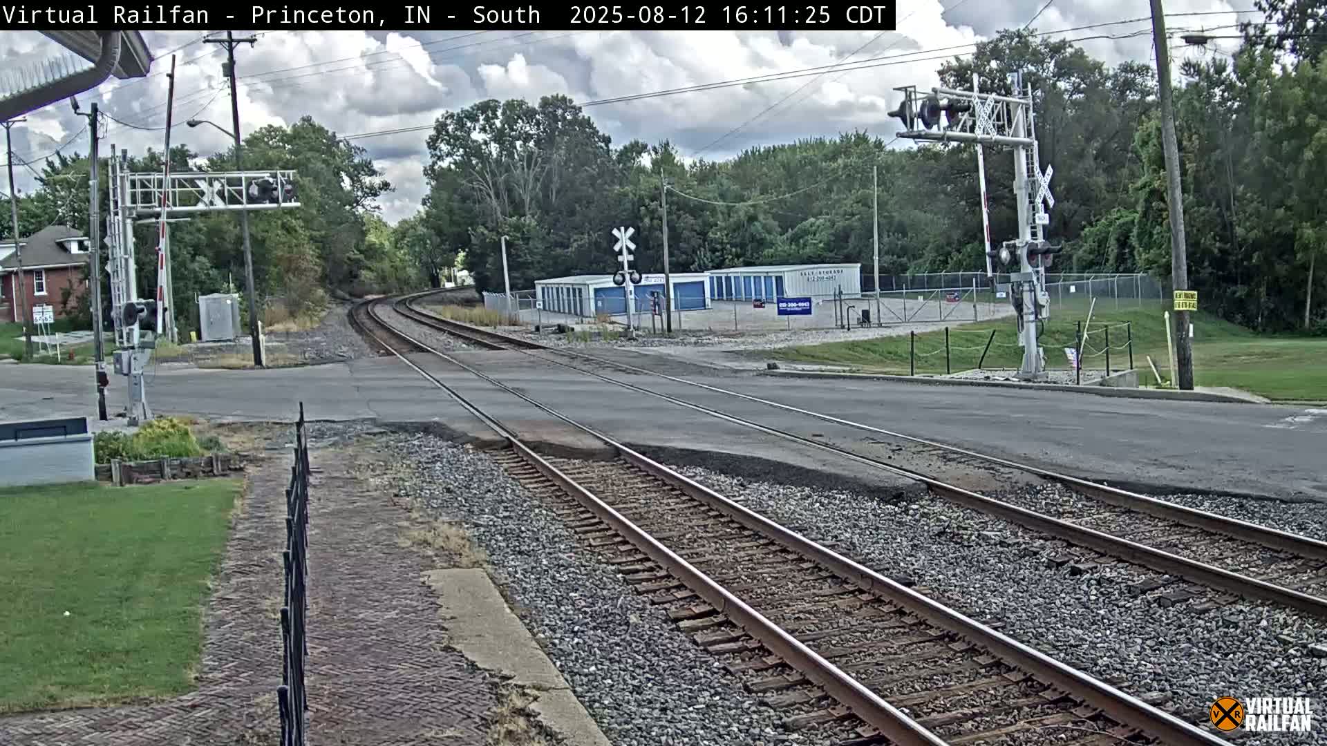 Princeton Railroad Crossing & Junction Live Cam - Princeton, Gibson, Indiana, USA