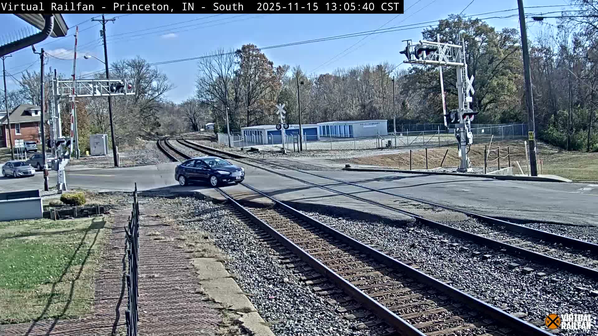 Princeton Railroad Crossing & Junction Live Cam - Princeton, Gibson, Indiana, USA