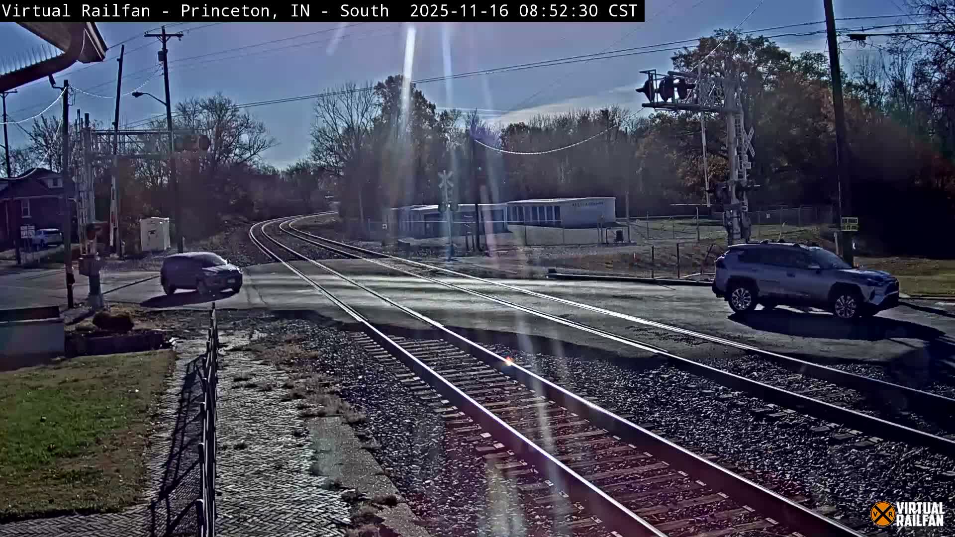 Princeton Railroad Crossing & Junction Live Cam - Princeton, Gibson, Indiana, USA