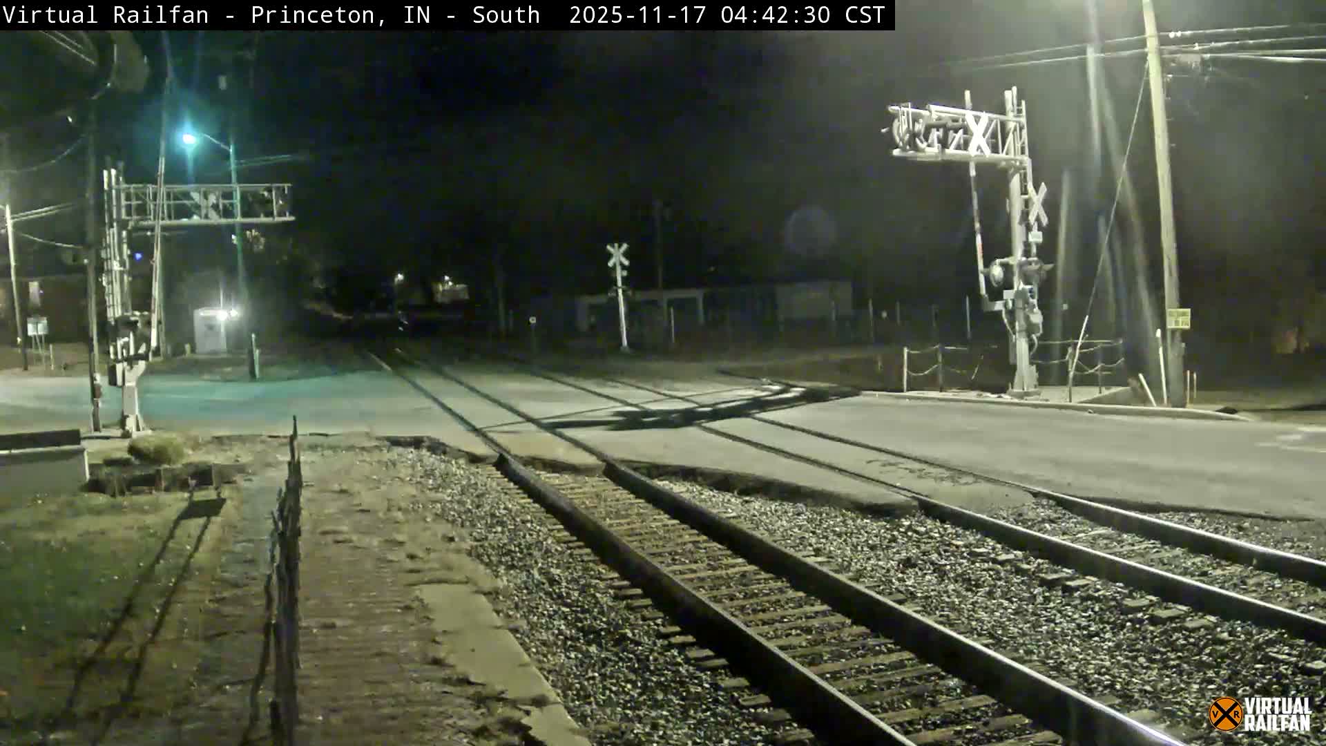 Princeton Railroad Crossing & Junction Live Cam - Princeton, Gibson, Indiana, USA