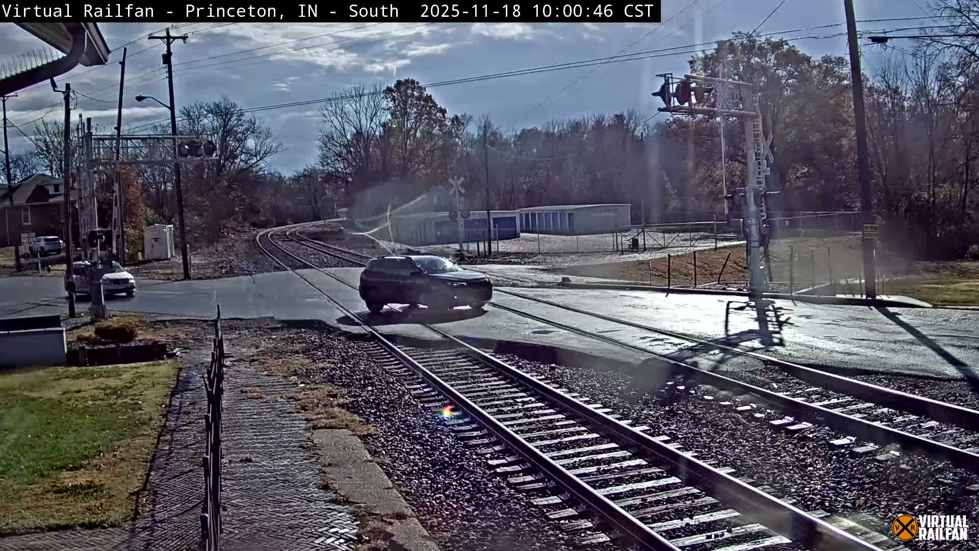 Princeton Railroad Crossing & Junction Live Cam - Princeton, Gibson, Indiana, USA