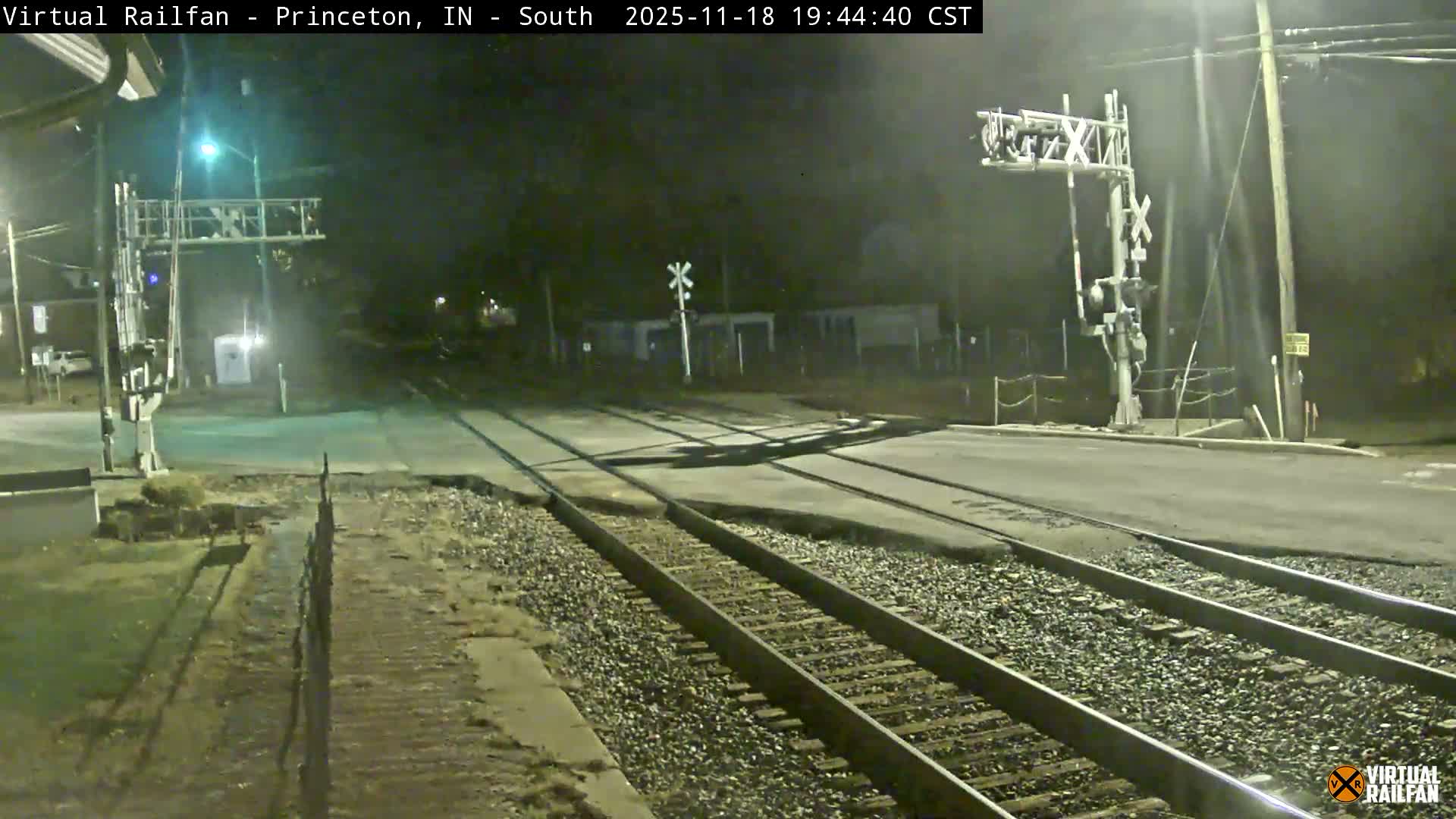 Princeton Railroad Crossing & Junction Live Cam - Princeton, Gibson, Indiana, USA