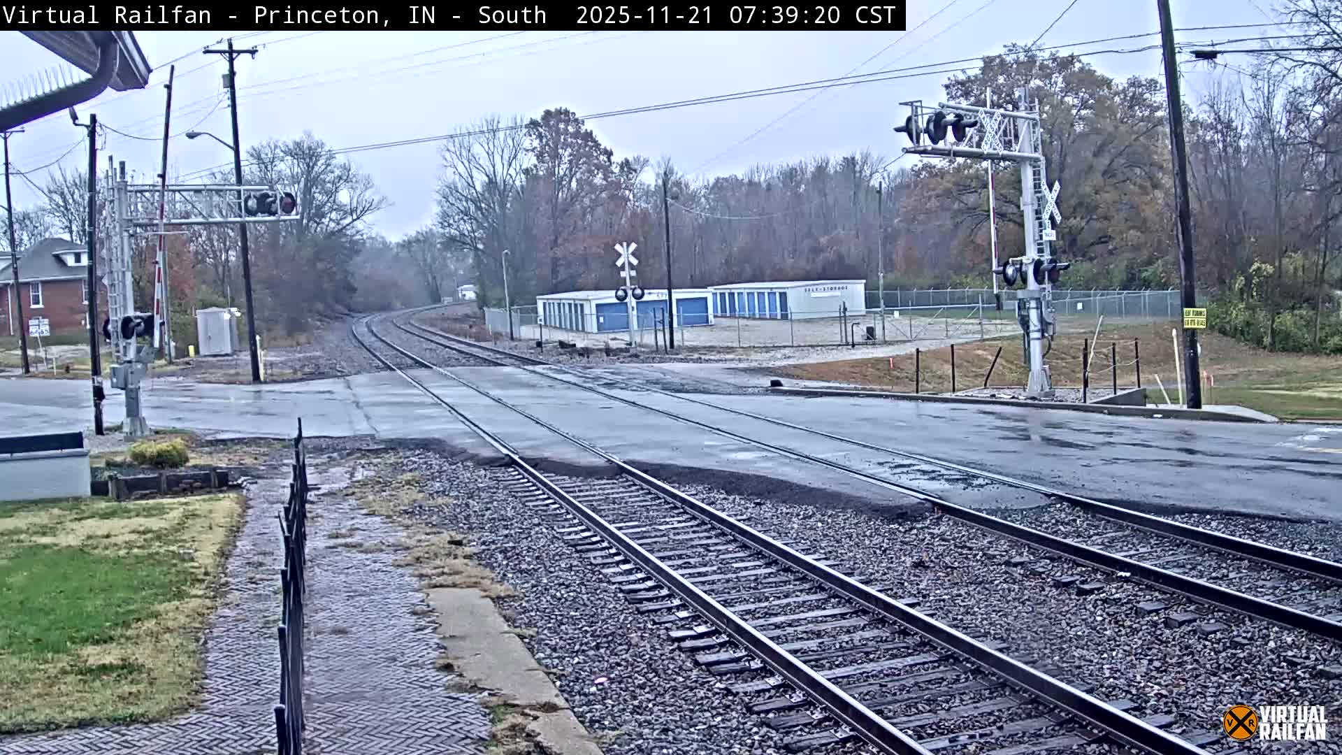 Princeton Railroad Crossing & Junction Live Cam - Princeton, Gibson, Indiana, USA