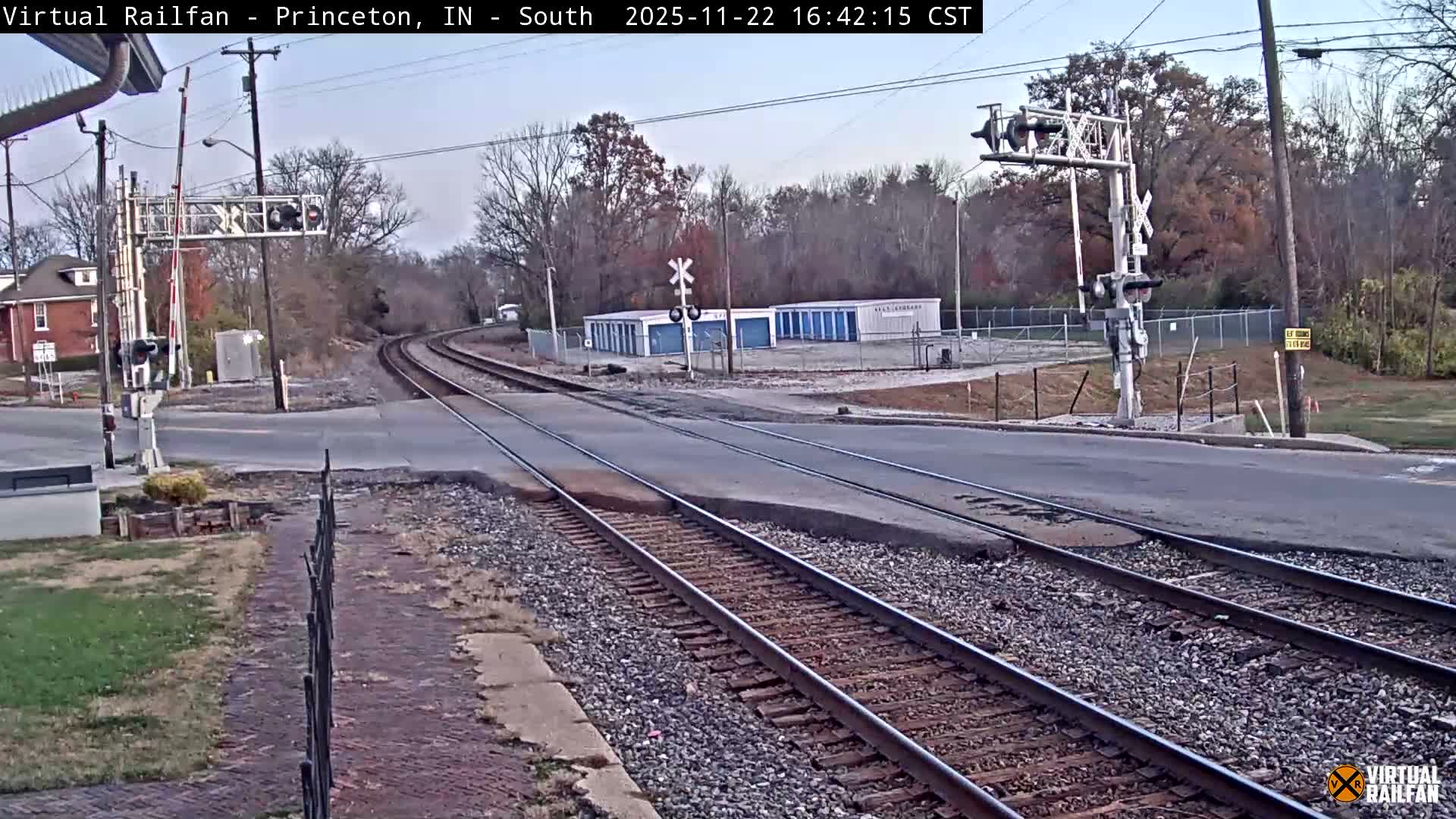 Princeton Railroad Crossing & Junction Live Cam - Princeton, Gibson, Indiana, USA