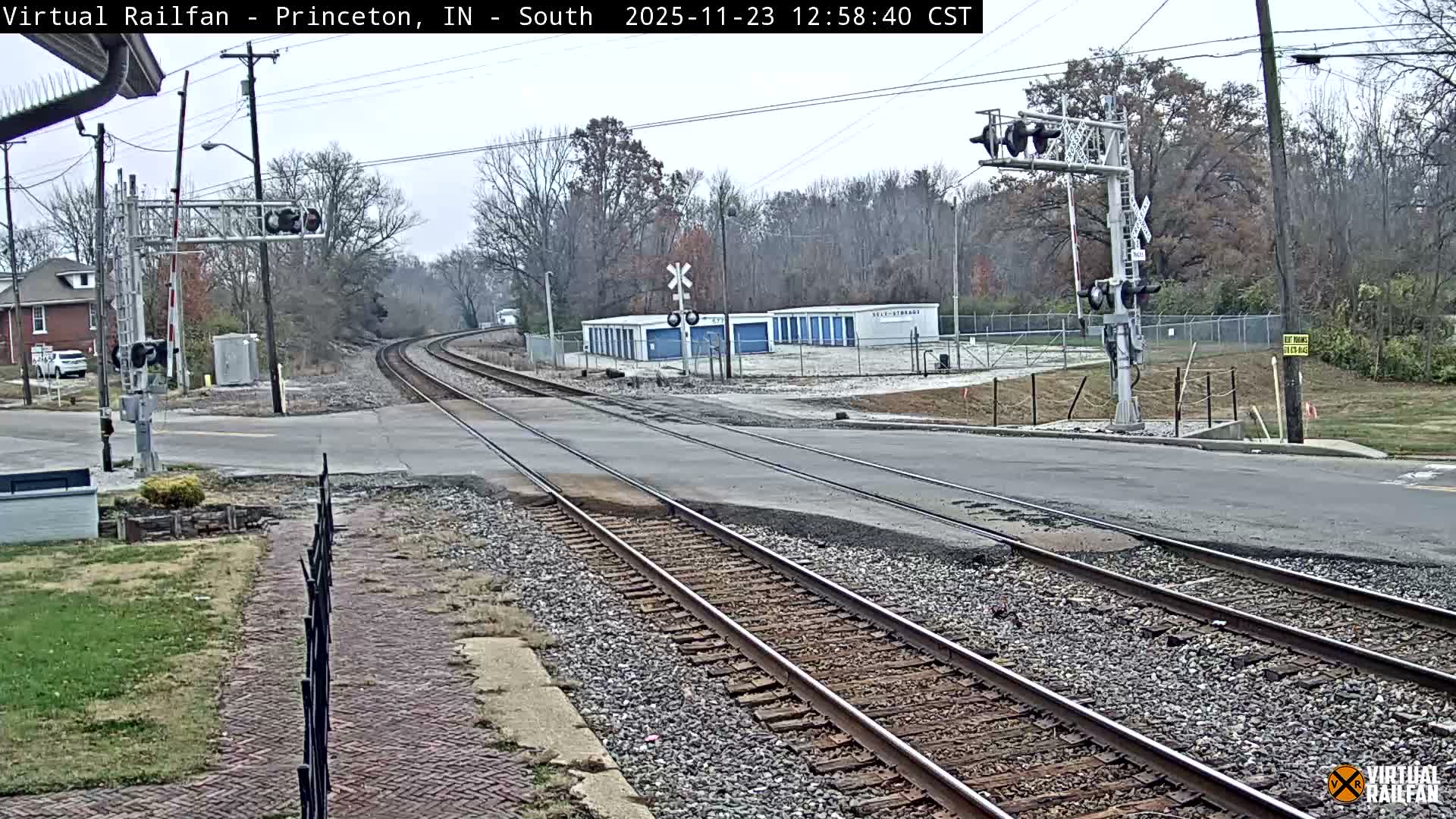 Princeton Railroad Crossing & Junction Live Cam - Princeton, Gibson, Indiana, USA