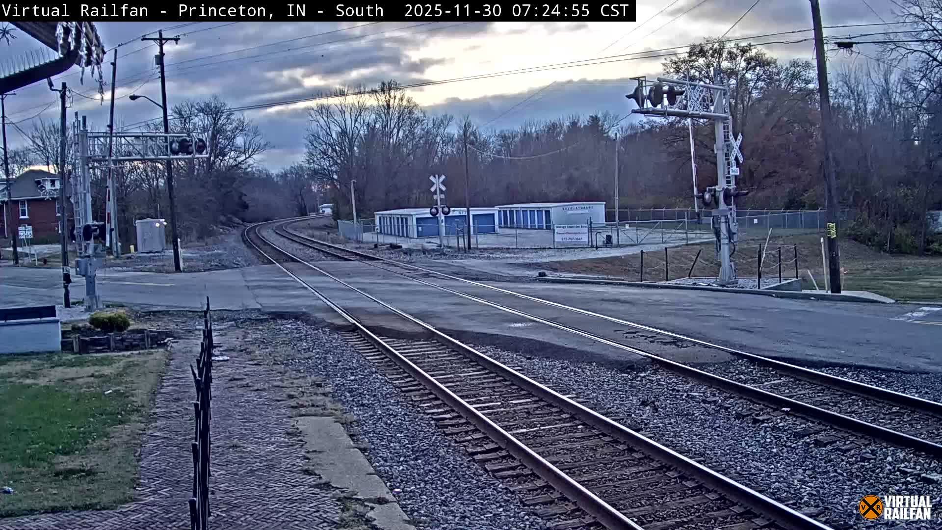 Princeton Railroad Crossing & Junction Live Cam - Princeton, Gibson, Indiana, USA
