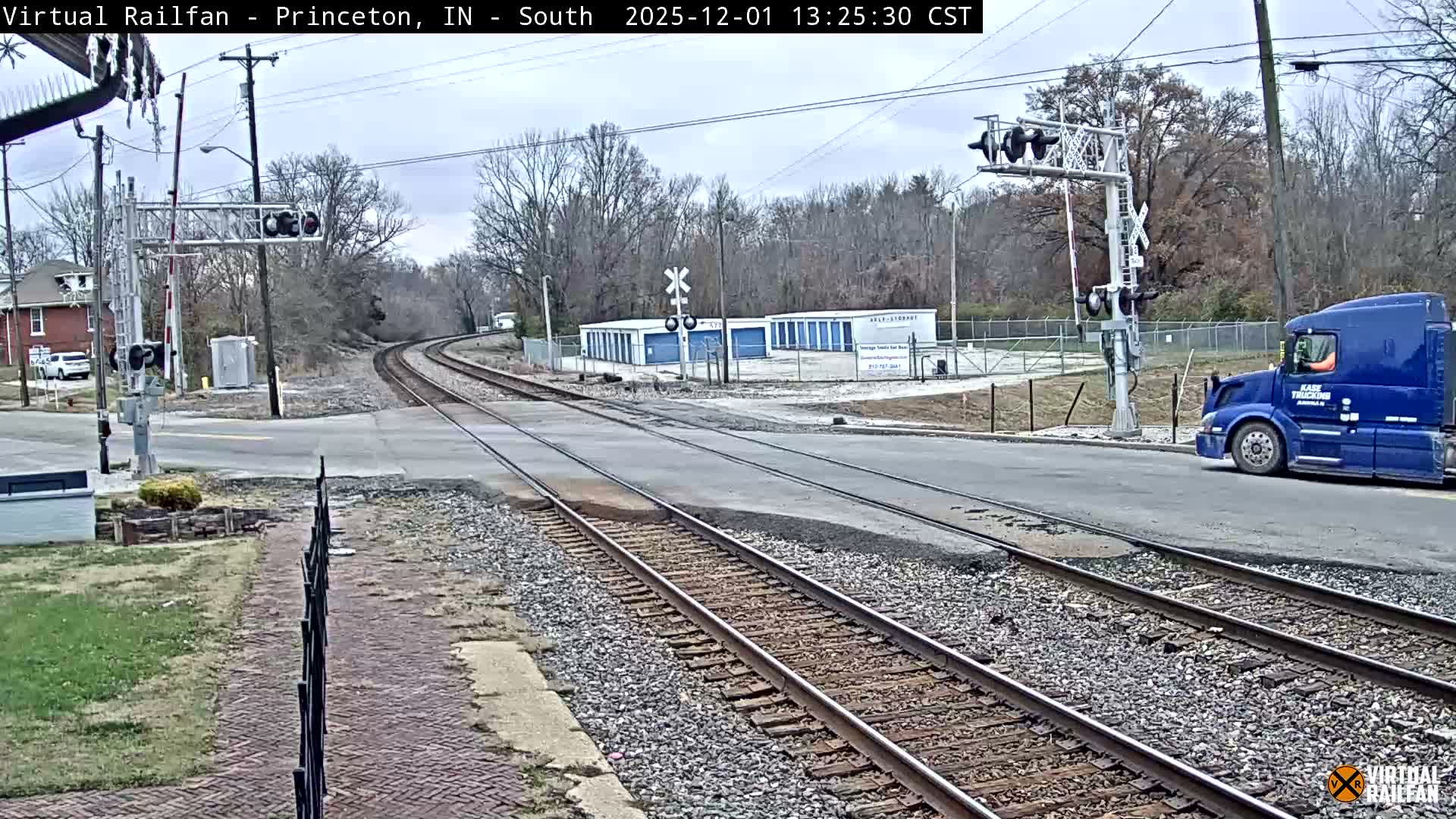 Princeton Railroad Crossing & Junction Live Cam - Princeton, Gibson, Indiana, USA