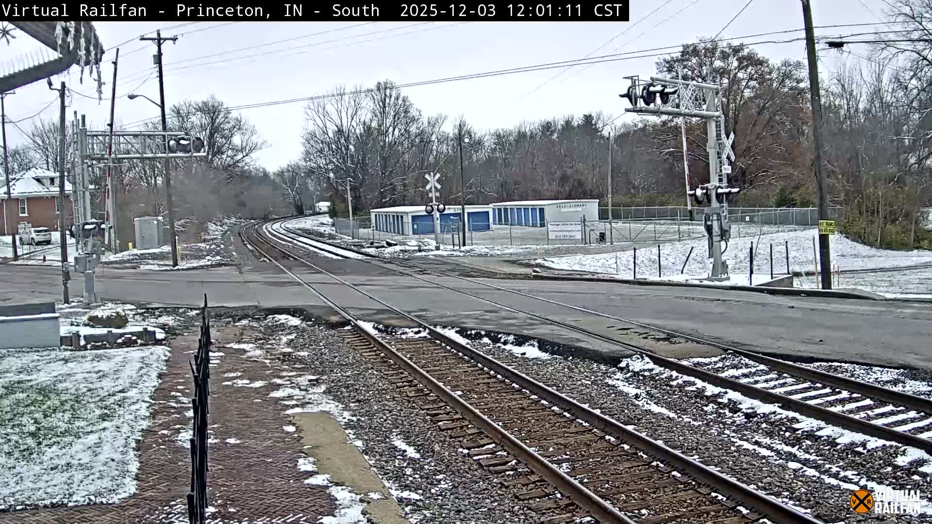 Princeton Railroad Crossing & Junction Live Cam - Princeton, Gibson, Indiana, USA