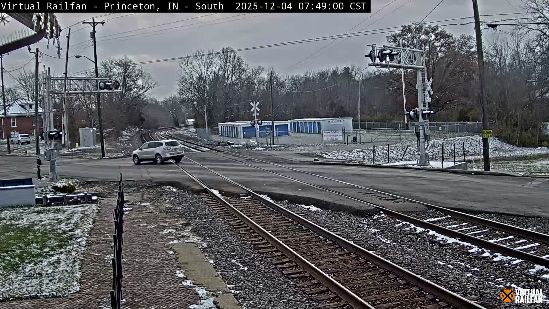 Princeton Railroad Crossing & Junction Live Cam - Princeton, Gibson, Indiana, USA